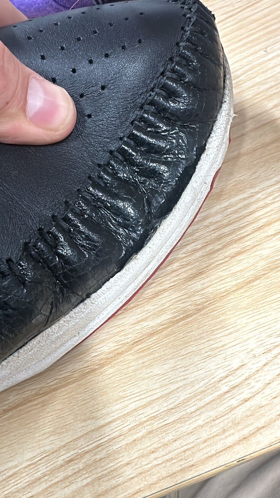 Visvim Size 10 Visvim Undefeated FBT Sneakers BLK/RED Size US 10 / EU 43 - 4 Thumbnail