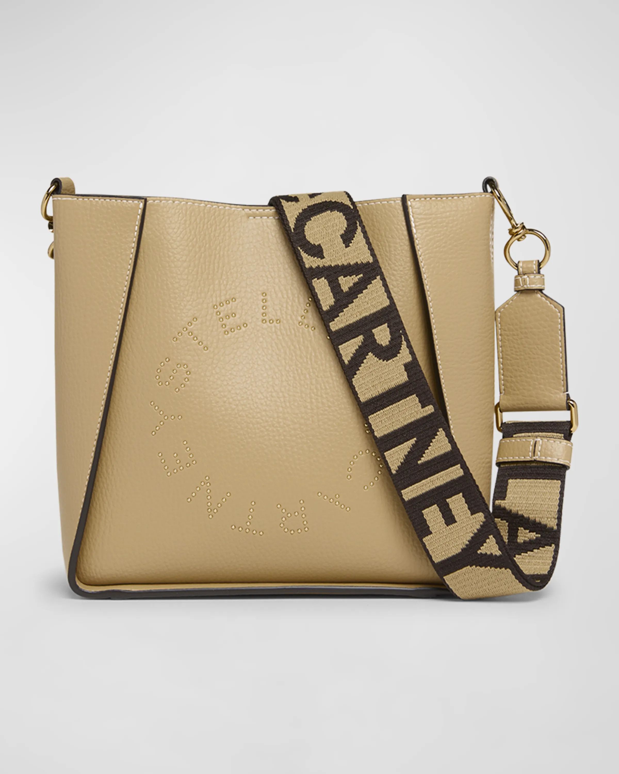 o1s22i1n1024 Size: OS / Logo Shoulder Bag in Beige