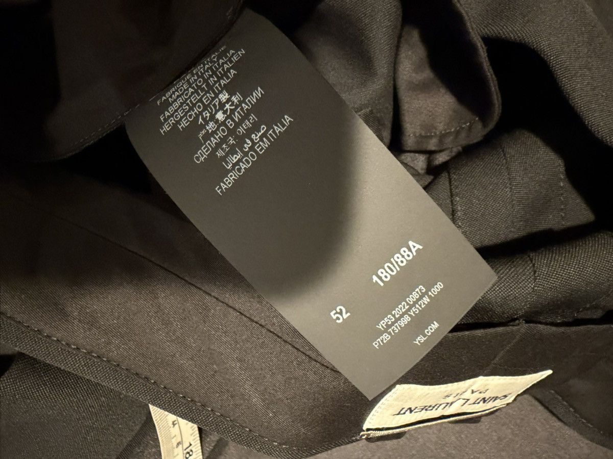 Saint Laurent Paris Saint laurent mens 2022 tuxedo dress pants. 52/36. $1650 Size US 36 / EU 52 - 9 Thumbnail