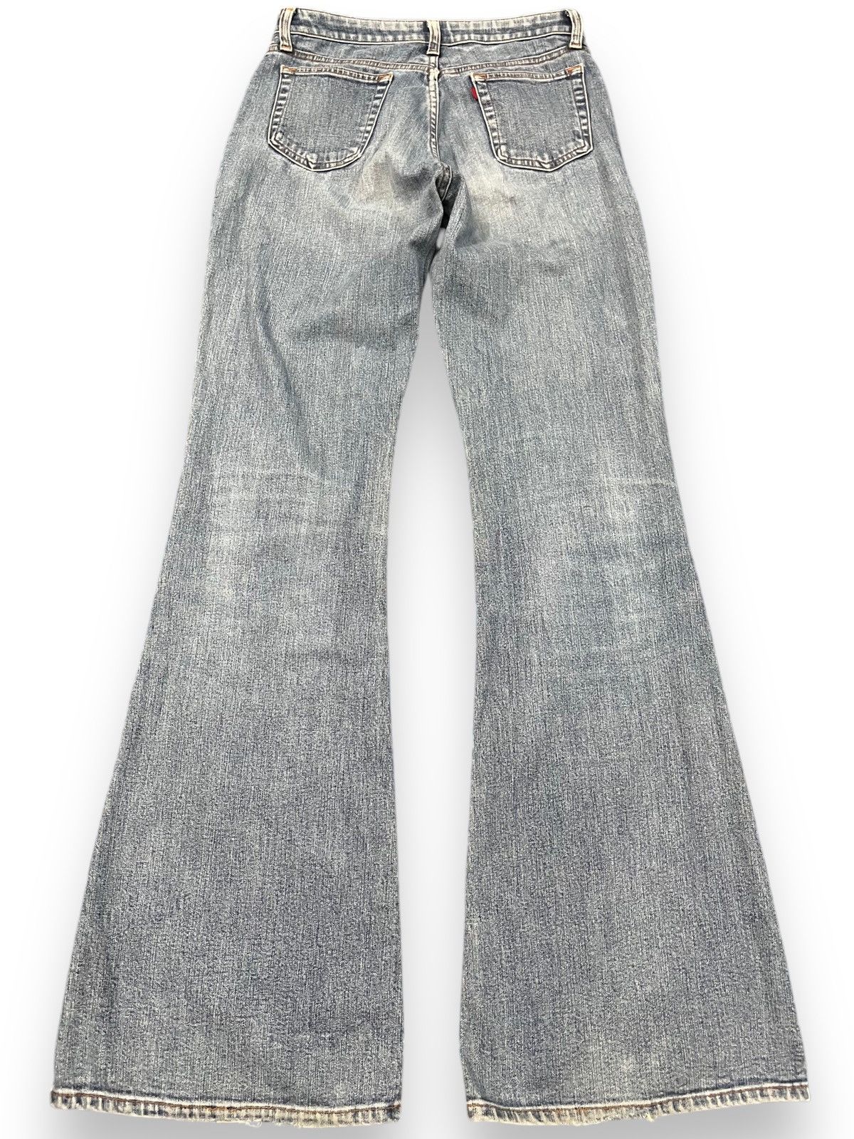 Japanese Brand Vintage Japanese Brand Flare Bell Bottom Denim Size US 28 / EU 44 - 3 Thumbnail