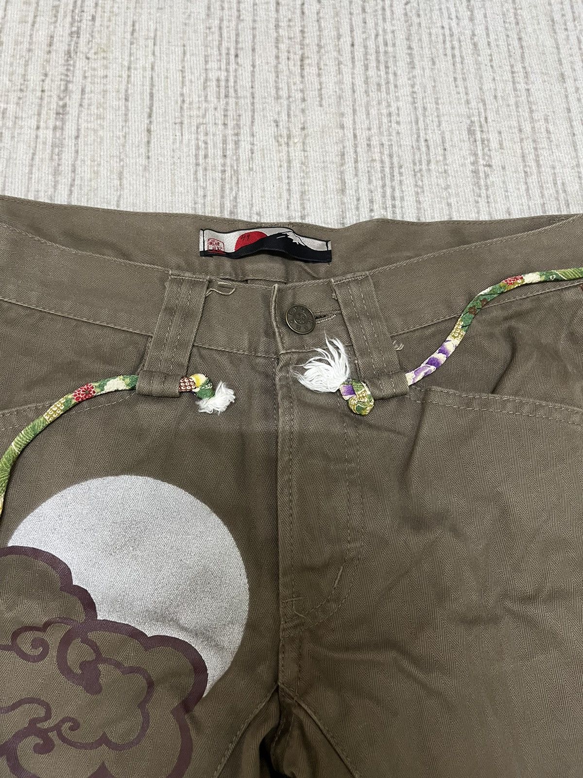 Japanese Brand × Vintage Vintage 80s japan souvenir pant style Size US 30 / EU 46 - 5 Thumbnail