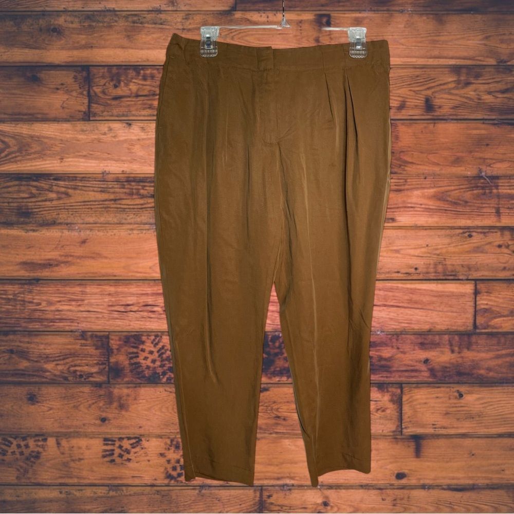 Chicos Chico's Brown Suede Pants Size 0.5 (Small) Size 27" / US 4 / IT 40 - 1 Thumbnail