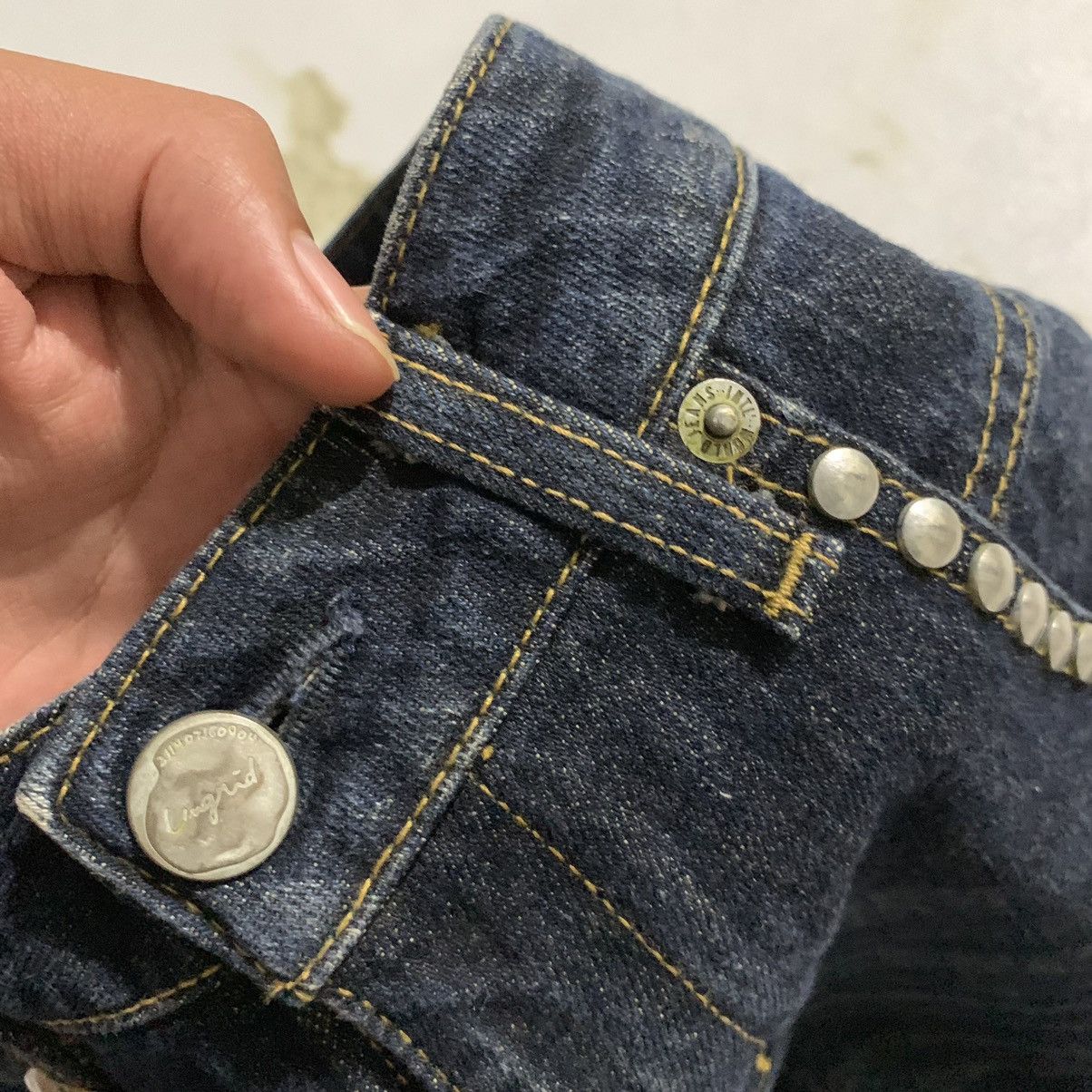 Japanese Brand Jeans Ungrid Distressed Size 25" / US 0 / IT 36 - 7 Thumbnail