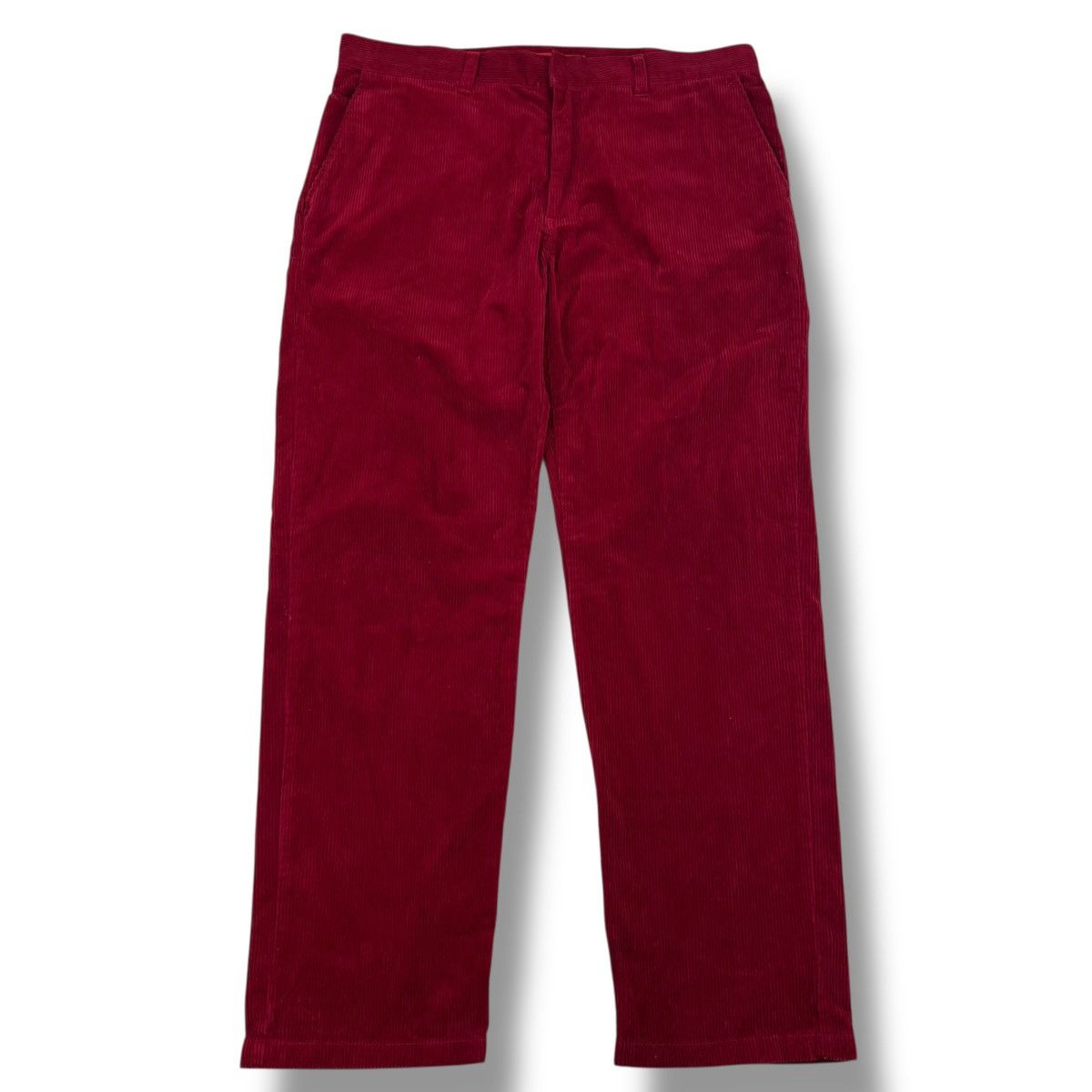 Supreme Supreme Dark Red Corduroy Trousers Size US 36 / EU 52 - 2 Thumbnail