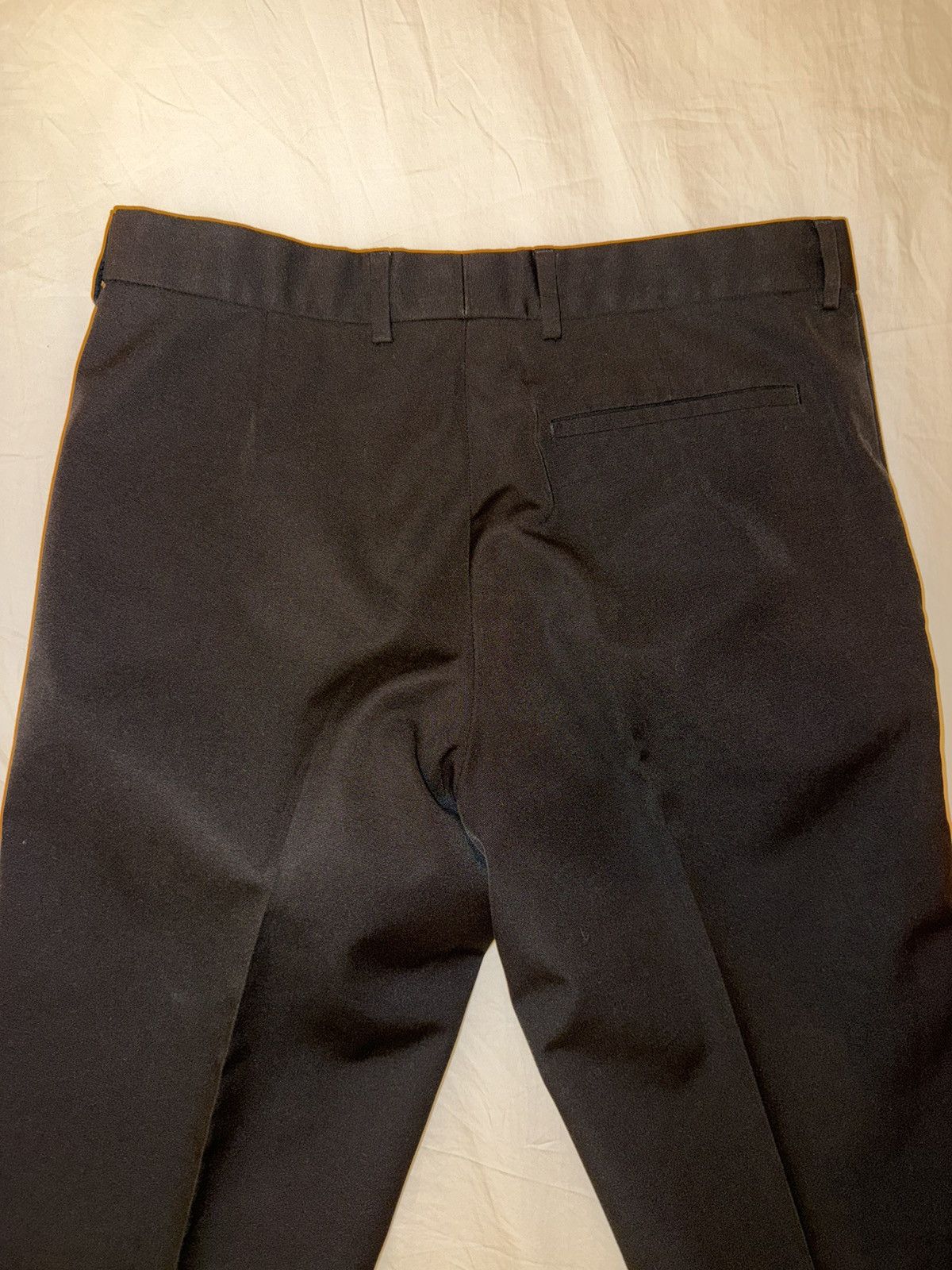 Dior Dior Homme Hedi Slimane A/W04 Black Pants Leather Details Size US 32 / EU 48 - 7 Thumbnail