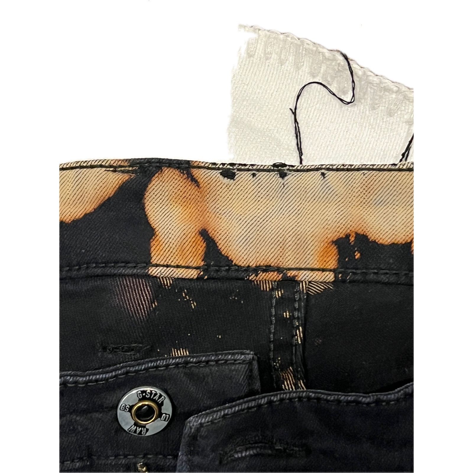 G-Star G-Star Raw Men's Rackam 3D Skinny Fit Jeans 32x30 Size US 32 / EU 48 - 4 Thumbnail