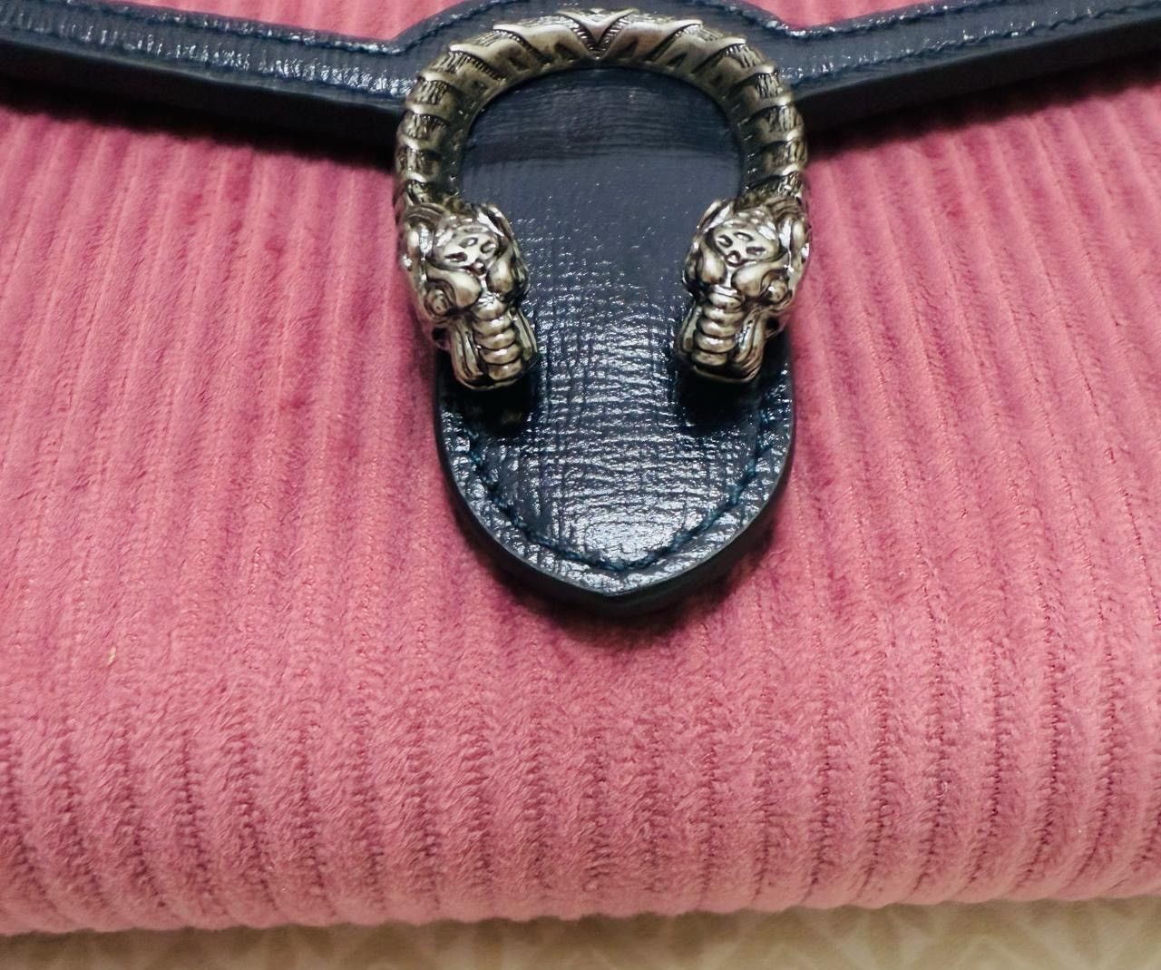 Gucci Gucci Dionysus Rare Pink Suede Size ONE SIZE - 2 Thumbnail