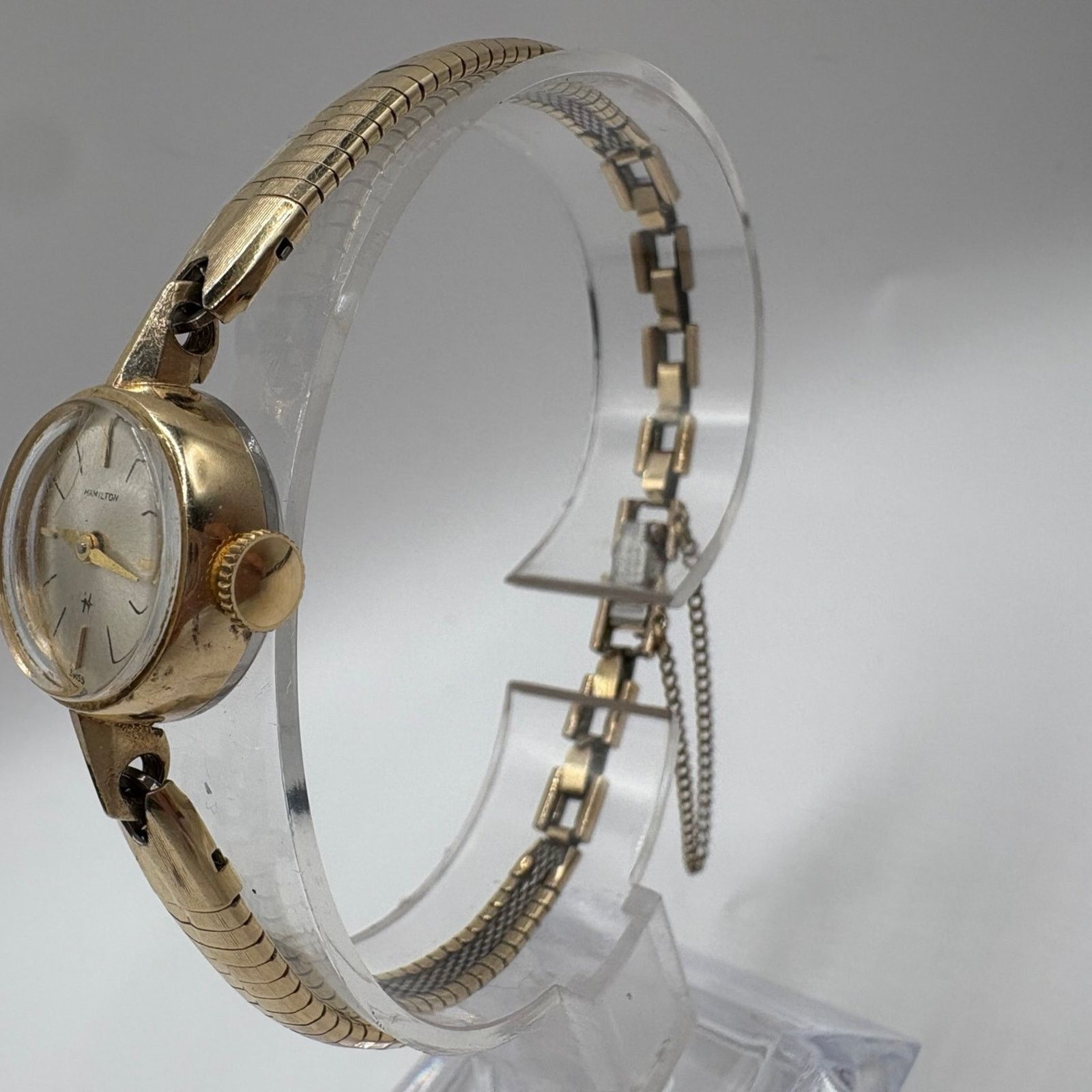Hamilton Vintage Hamilton Ladies Cocktail Watch - 10KGF Parts/Repair Size ONE SIZE - 2 Thumbnail