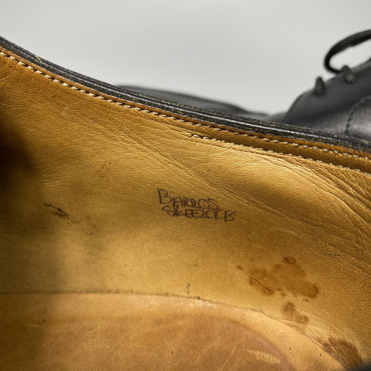 John Lobb Derby Barros Black Leather Shoes Size US 8.5 / EU 41-42 - 16 Thumbnail