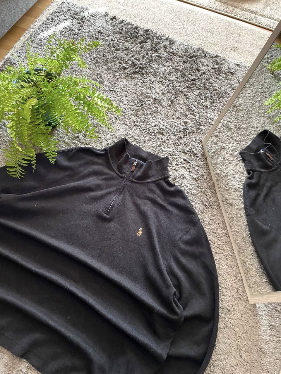 Polo Ralph Lauren × Vintage Polo Ralph Lauren Sweatshirt 1/3 Zip Logo Streetwear Vintage Size US L / EU 52-54 / 3 - 3 Thumbnail