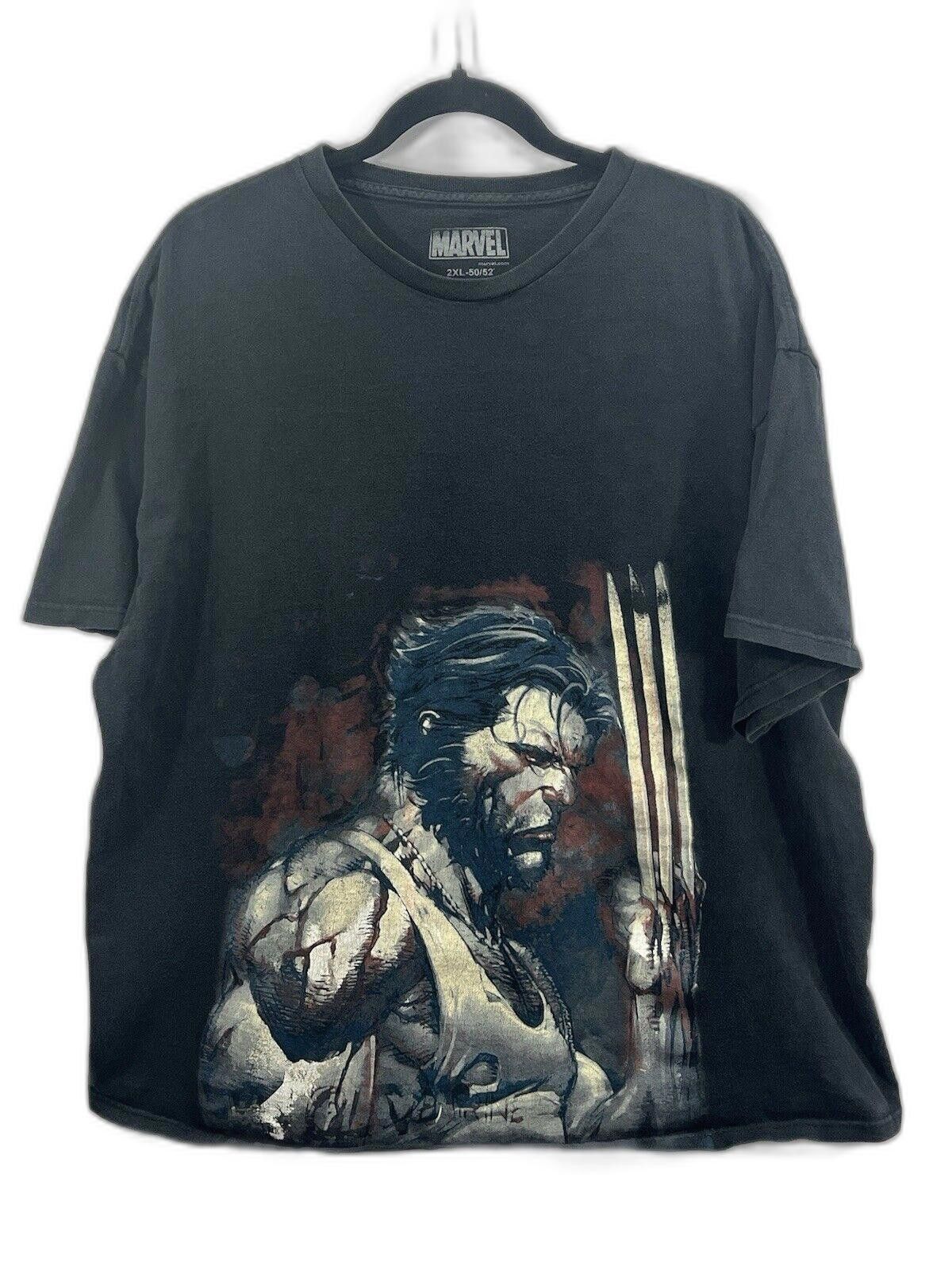 Marvel Comics Marvel Wolverine Graphic Tee - Vintage Style (SIZE XL) RAre Size US XXL / EU 58 / 5 - 1 Thumbnail
