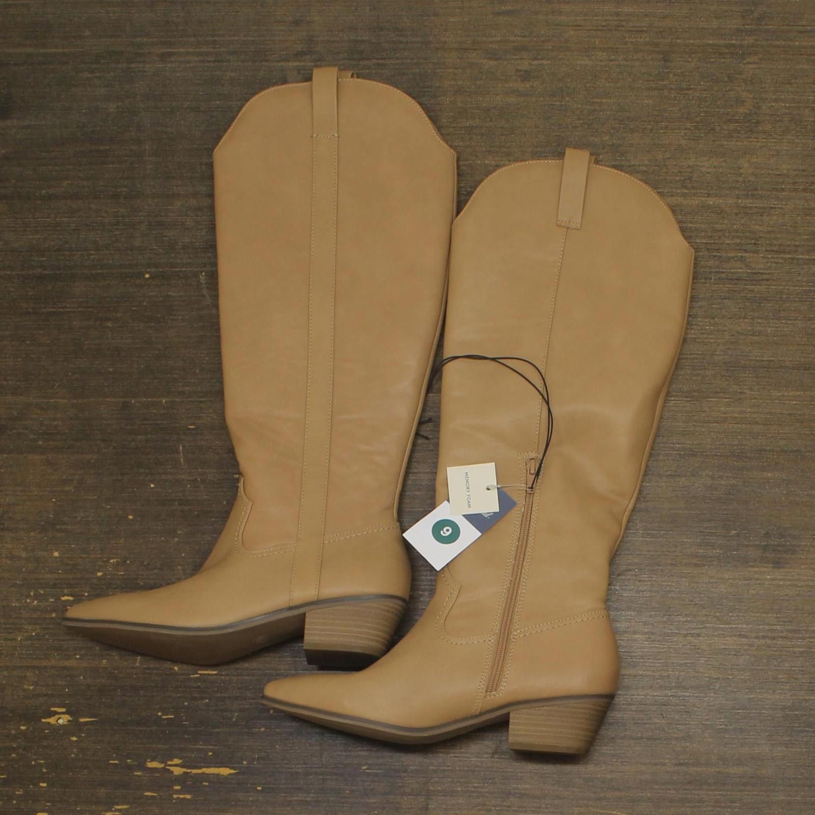 Other Universal Thread Western Boots 87929901 Light Brown 9m Size US 9 / IT 39 - 1 Thumbnail