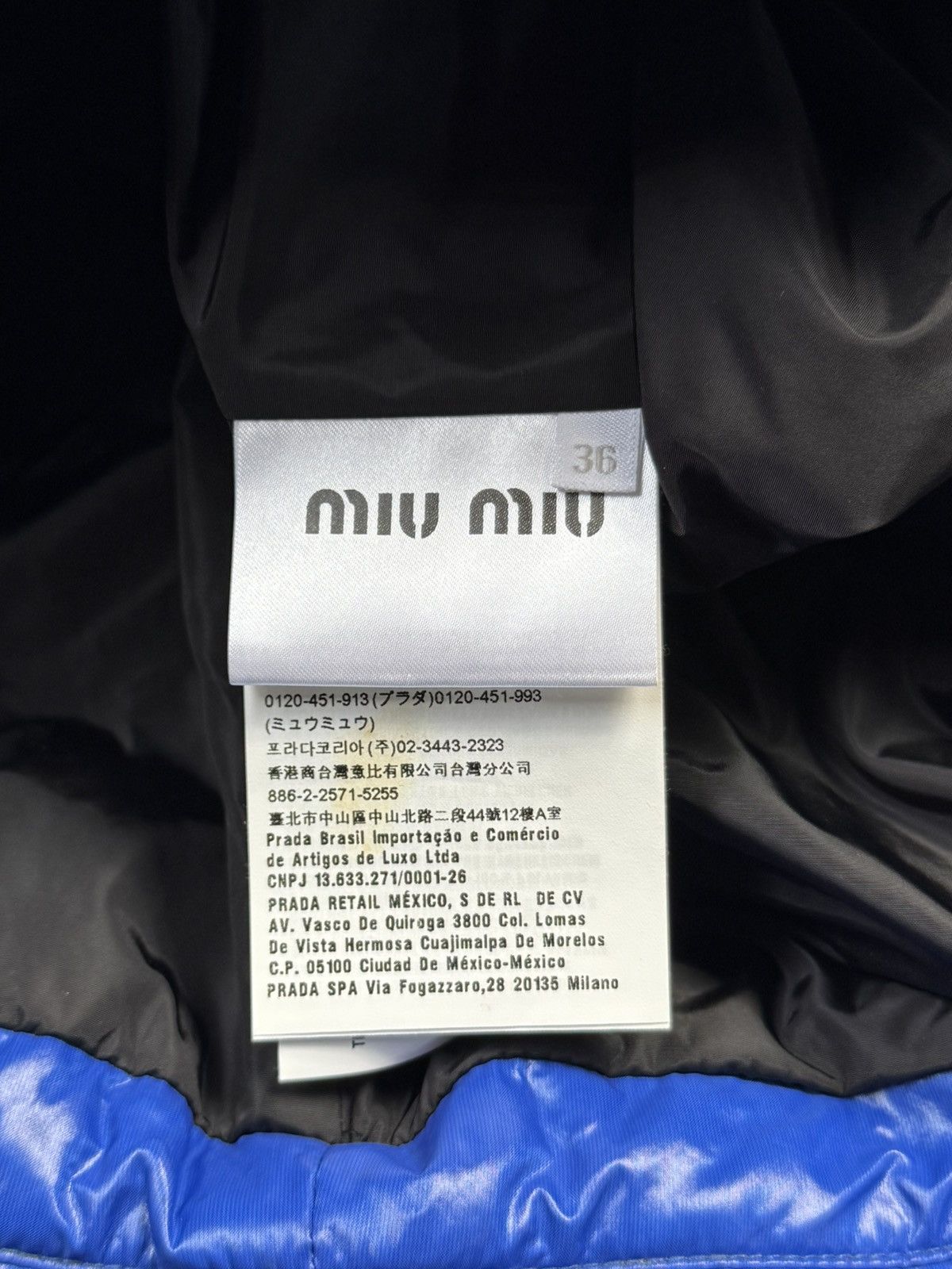 Miu Miu Miu Miu Patch LOGO Puffer Jacket Size US M / EU 48-50 / 2 - 5 Thumbnail
