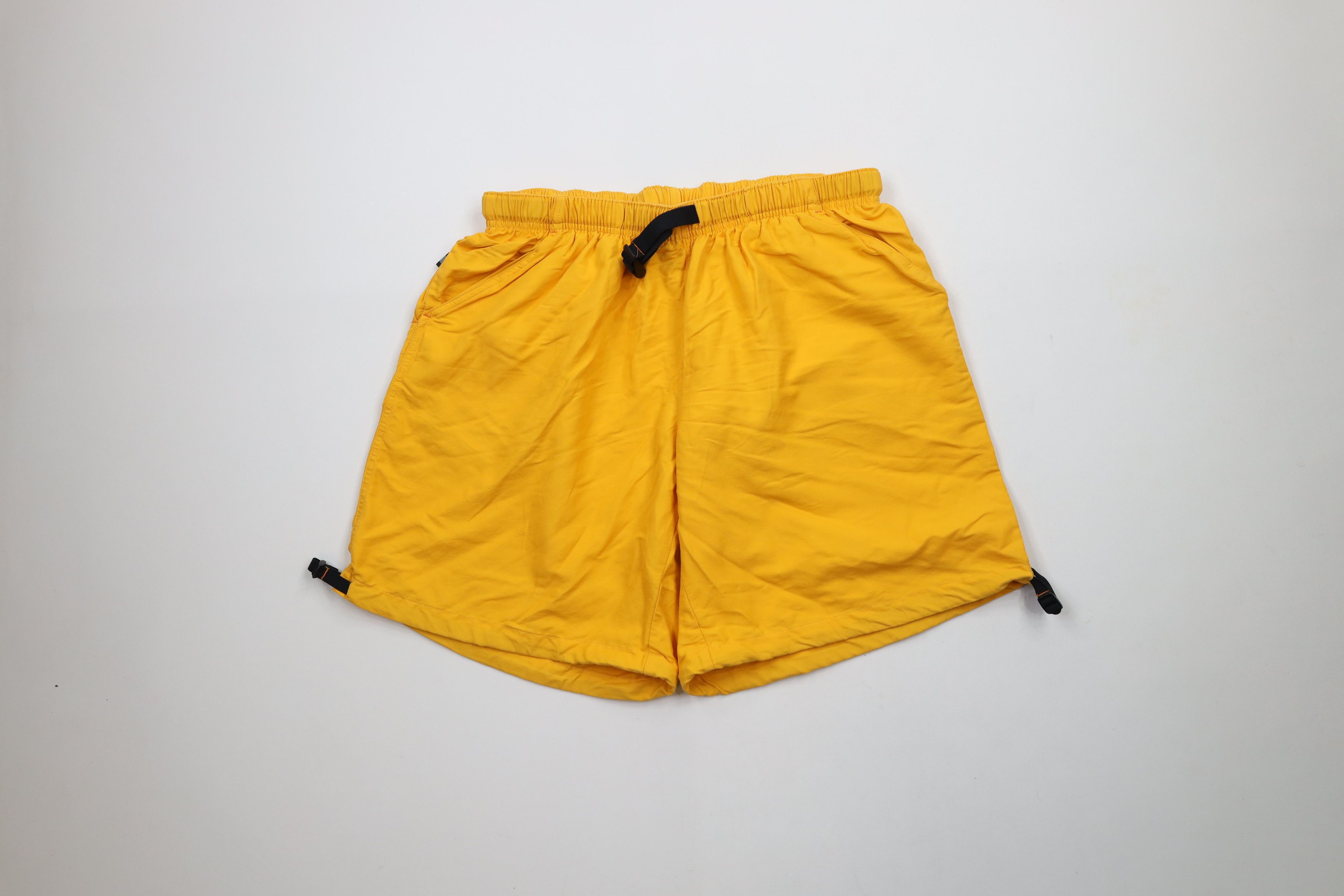Nike × Vintage Vintage 90s Y2K Nike Mini Swoosh Belted Above Knee Shorts Size US 36 / EU 52 - 1 Thumbnail