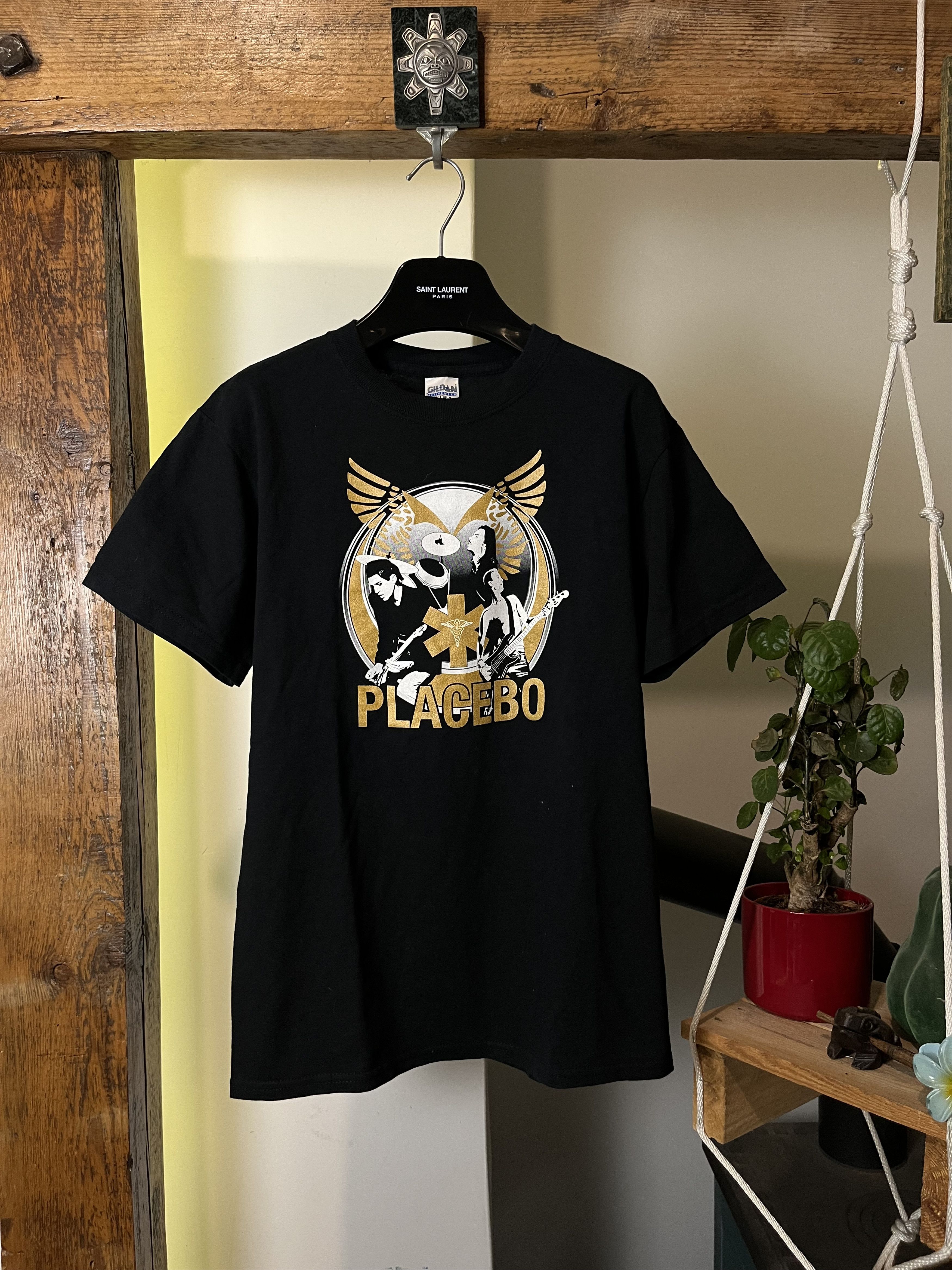 Band Tees × Vintage 2006 Placebo Worldtour Gildan Ultra Cotton Tee Size US S / EU 44-46 / 1 - 1 Thumbnail