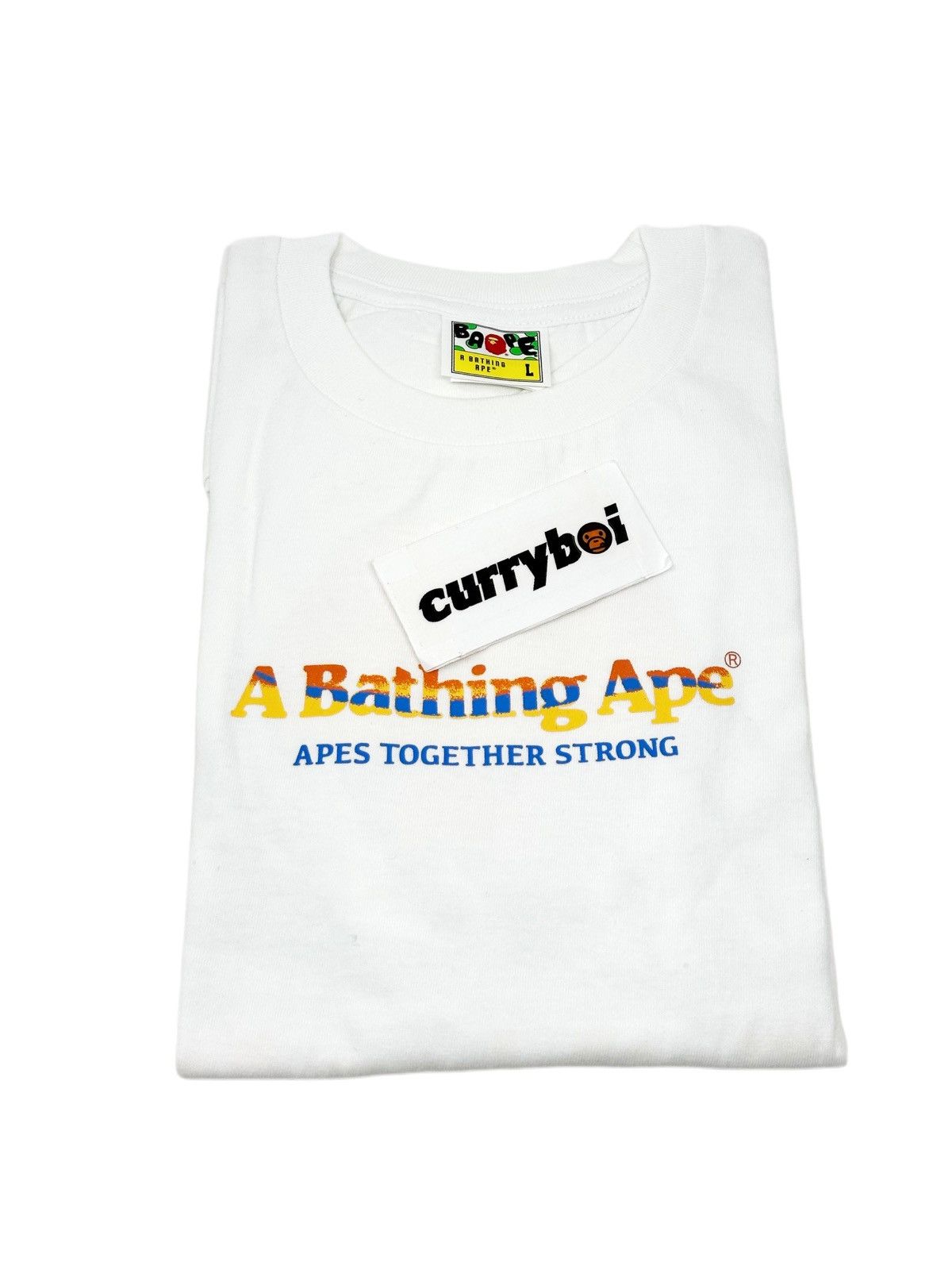 Bape BAPE Mountain Tee White Size US L / EU 52-54 / 3 - 4 Thumbnail