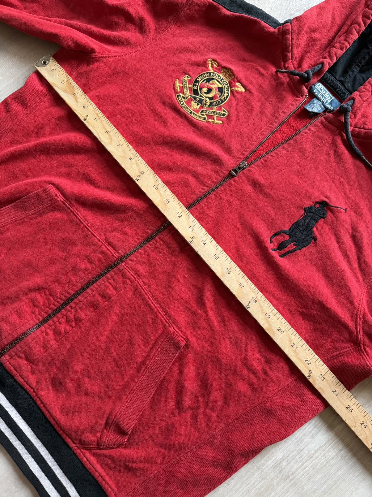 Polo Ralph Lauren Vintage Polo Ralph Lauren Snow Cup Big Pony XL *Distressed Size US XL / EU 56 / 4 - 5 Thumbnail