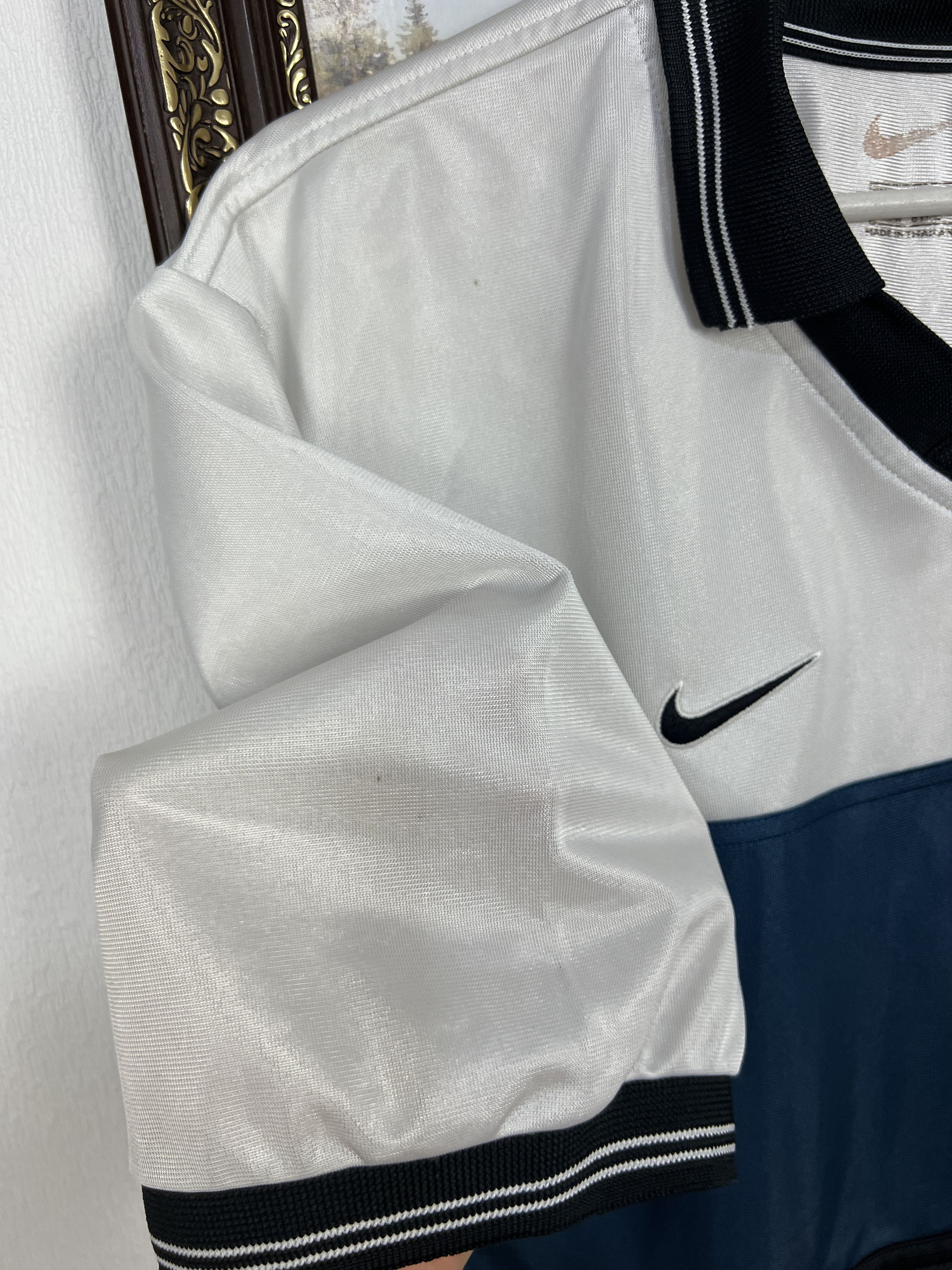 Nike Vintage 90's Nike Football Template Shirt Soccer Jersey Size US L / EU 52-54 / 3 - 5 Thumbnail