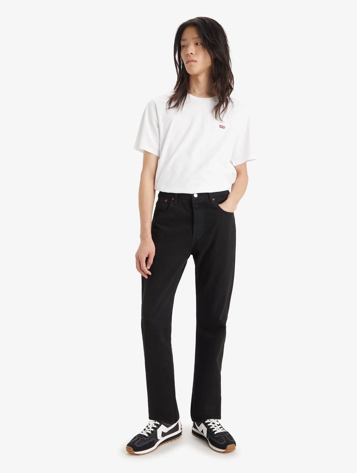Levi's Premium 501 Straight Leg Regular Fit 5 Pocket Denim Jeans Size US 32 / EU 48 - 3 Thumbnail