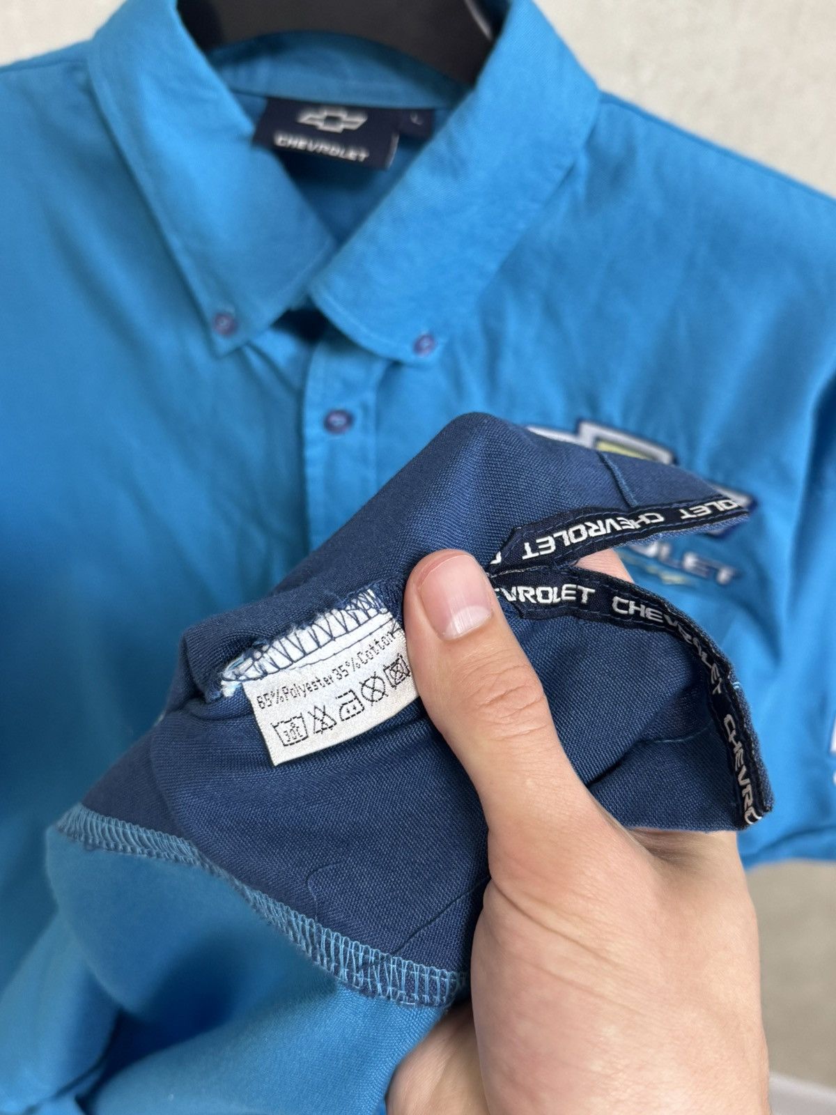 NASCAR × Vintage Vintage Chevrolet racing Y2K tee shirt jacket size L Size US L / EU 52-54 / 3 - 9 Thumbnail