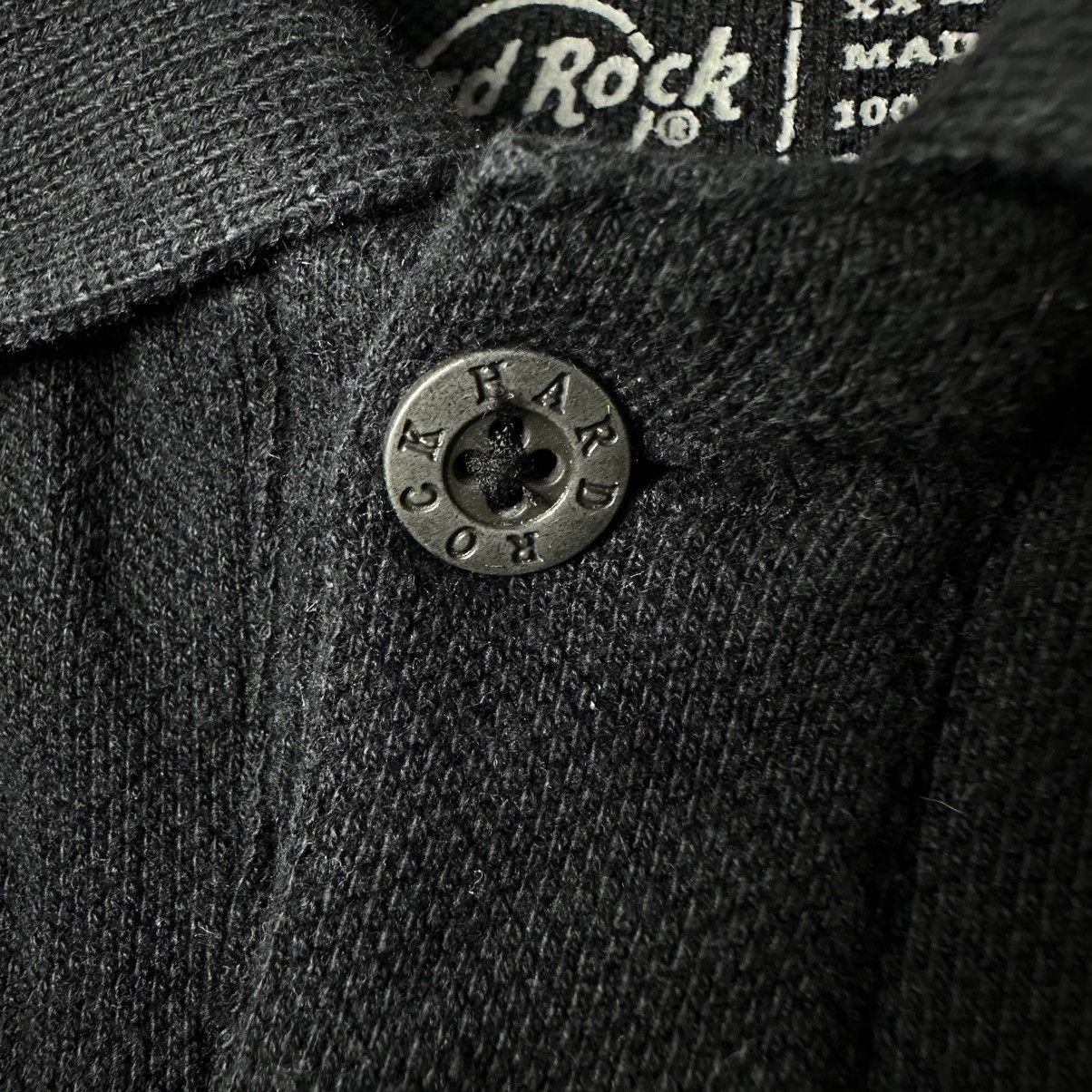 Hard Rock Cafe × Vintage Paris Hard Rick Cafe Polo Vintage StreetWear Jersey Rugby Size US XL / EU 56 / 4 - 4 Thumbnail