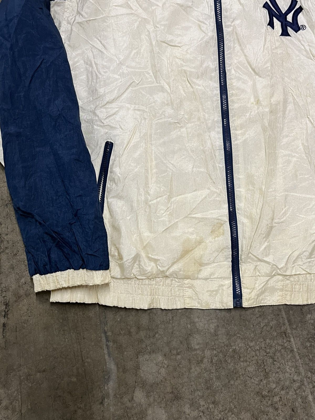 Vintage NY Yankees vintage light weight windbreaker hype rare 90s Size US XL / EU 56 / 4 - 8 Thumbnail