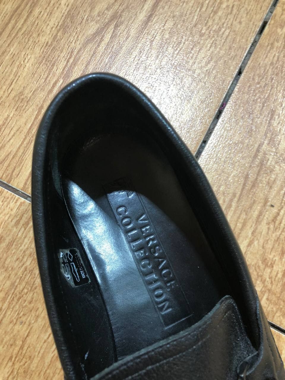 Versace Versace Collection Textured leather loafers Size US 9 / EU 42 - 2 Thumbnail