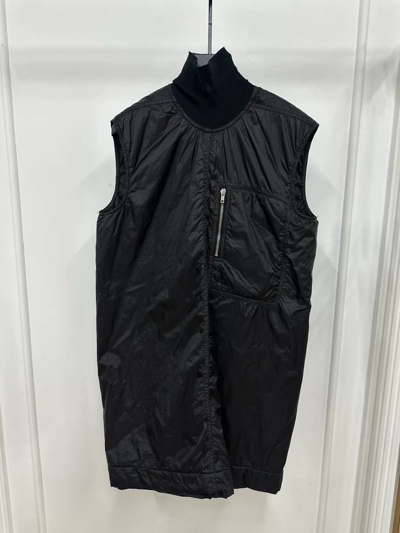 Rick Owens Rick owens size xs Sleeveless long-padded vest 2502-Nextar Size 36R - 4 Thumbnail