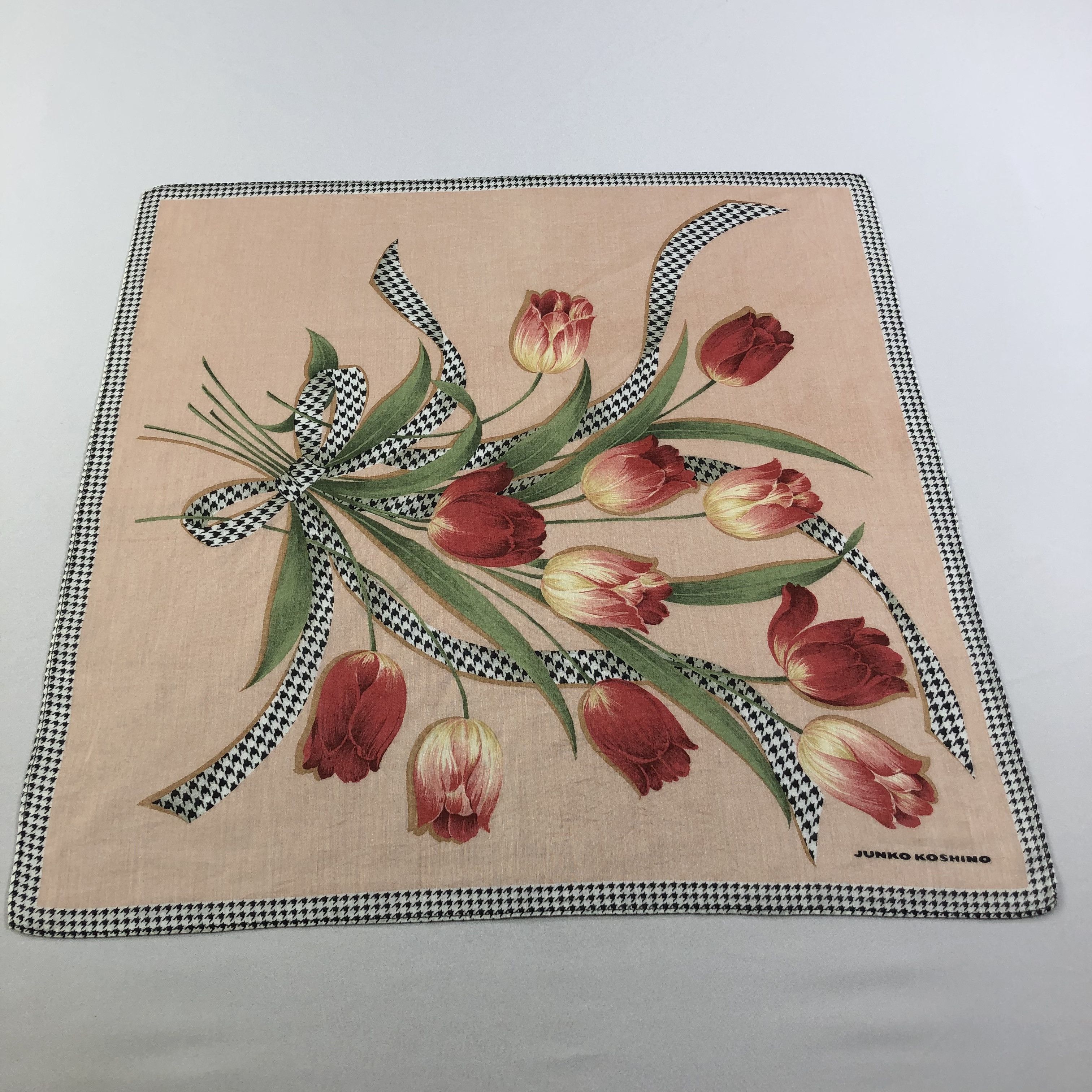 Mr. Junko × Vintage Junko Koshino Handkerchief Neckerchief Bandana H1927 Size ONE SIZE - 2 Thumbnail