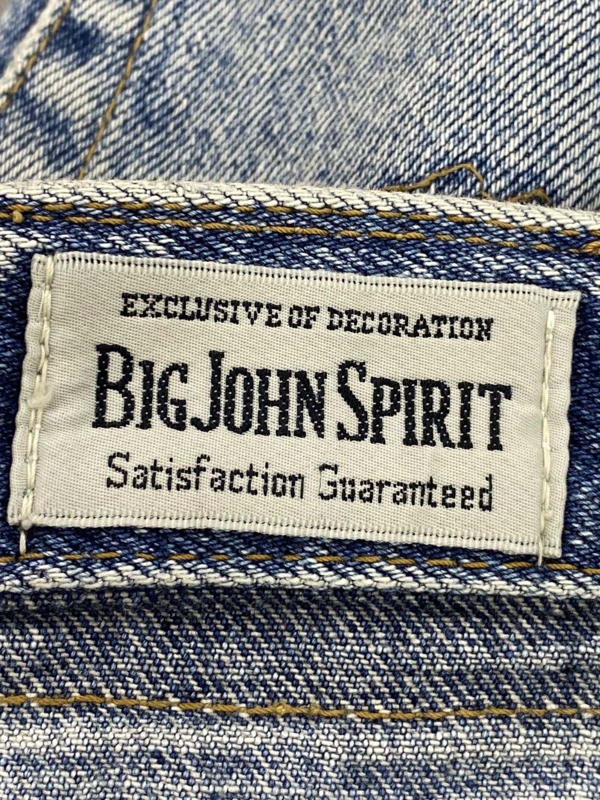 Big John Big John Acid Blue Wash Style Baggy Jeans Size US 30 / EU 46 - 10 Thumbnail