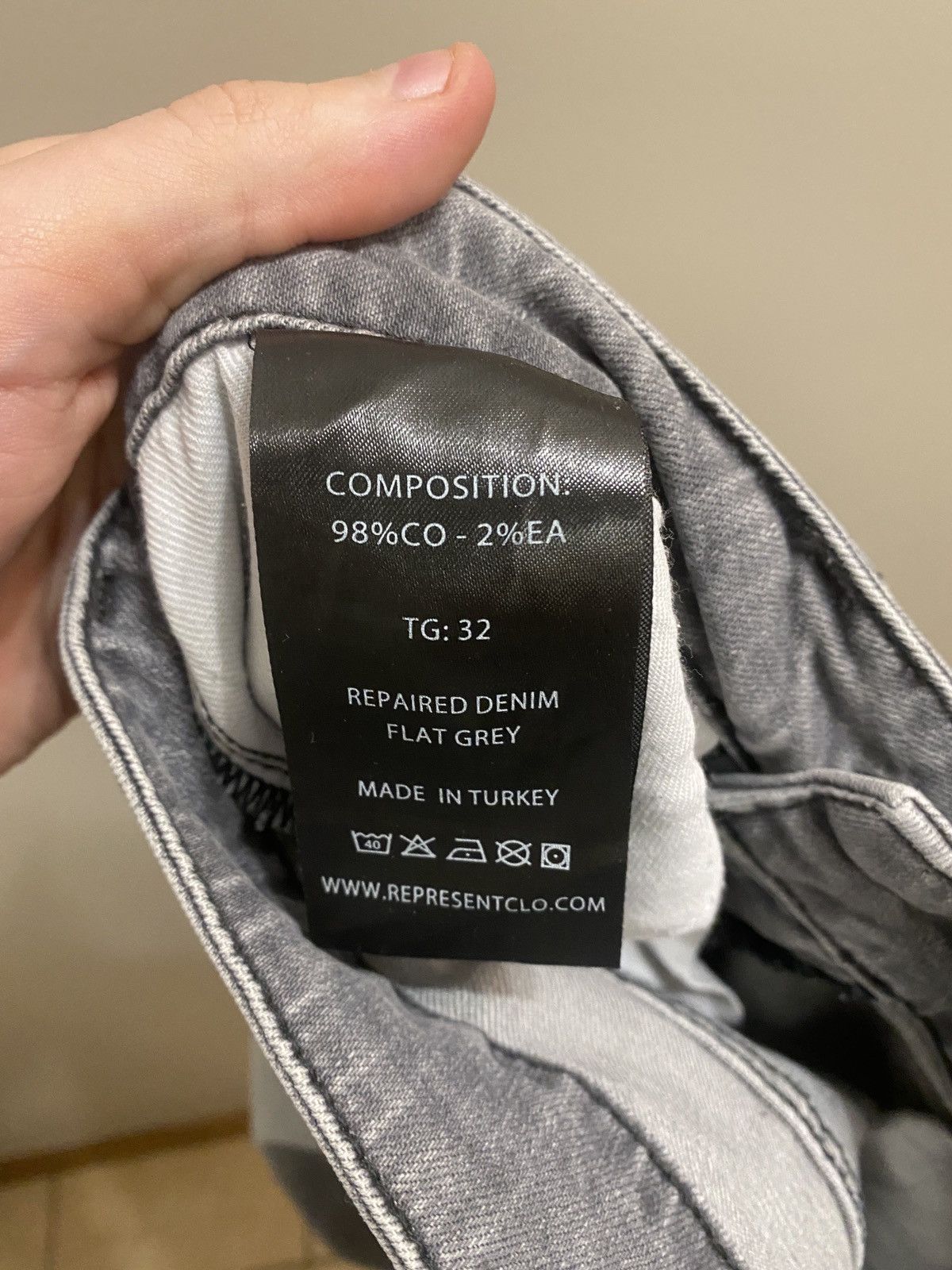 Represent Clo. represent clo Man jeans Size US 32 / EU 48 - 3 Thumbnail