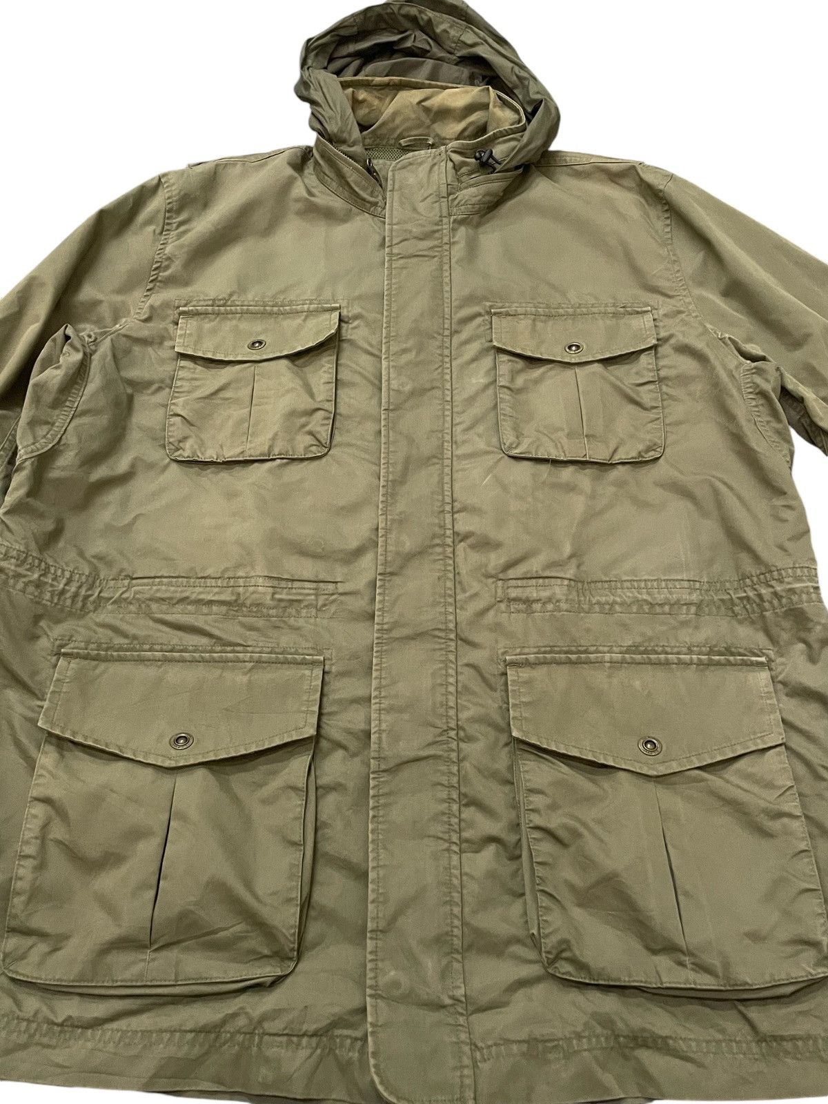 L.L. Bean × Vintage Vintage L.L Bean Hunting Jacket Hidden Hooded Size US L / EU 52-54 / 3 - 7 Thumbnail