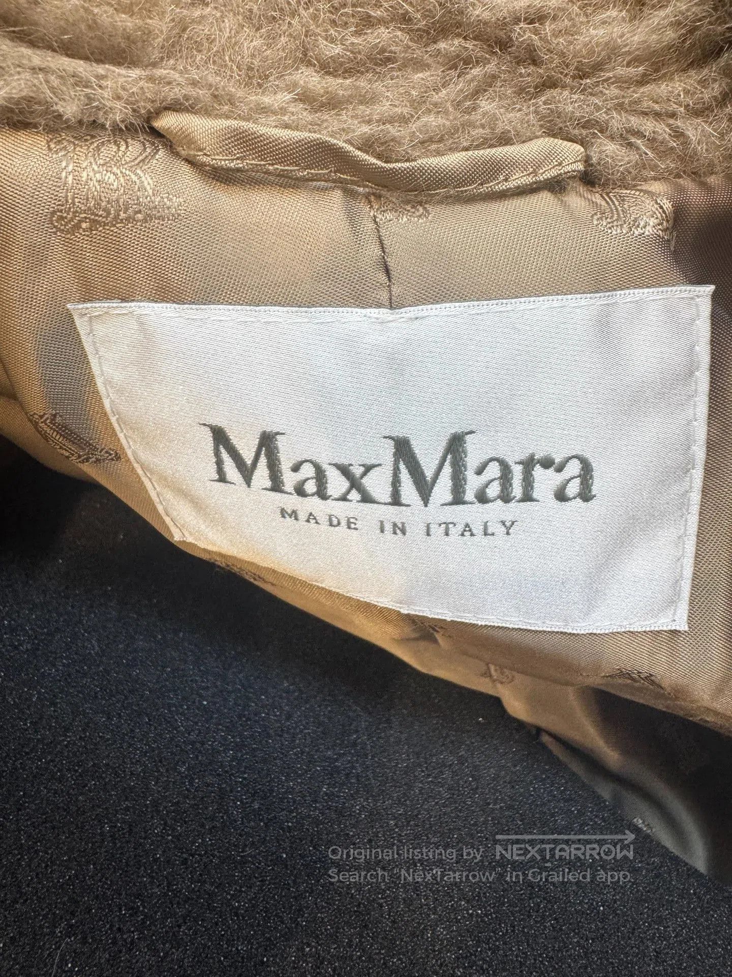 Max Mara MaxMara Short Tan Teddy Bear Coat. Size M / US 6-8 / IT 42-44 - 5 Thumbnail