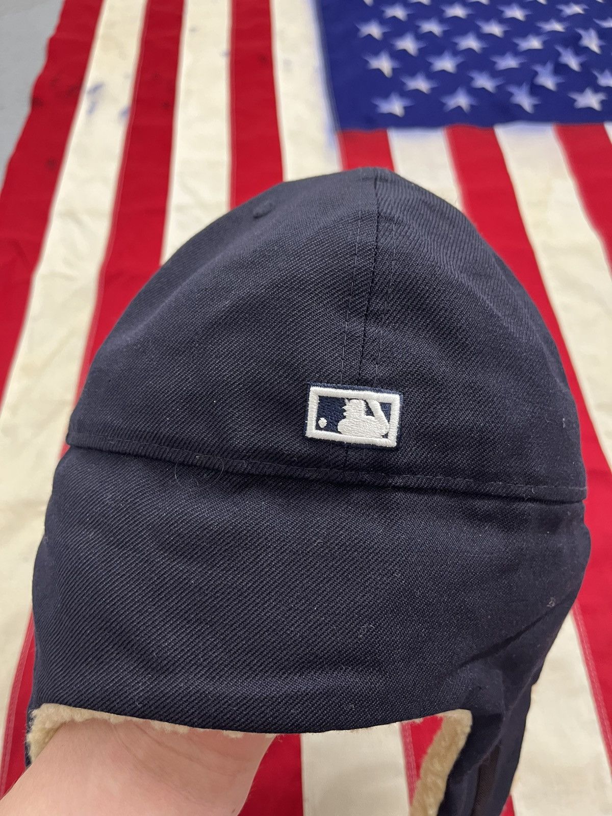 Cooperstown Collection New Era New York Yankees Wool Ear Flap 59FIFTY Fitted Cap Size ONE SIZE - 4 Thumbnail