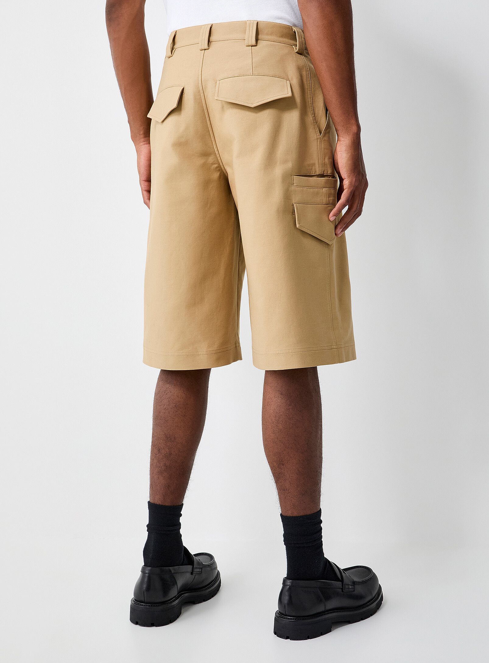 Other BNWT SS25 AFTER PRAY CHINO LONG CARGO BERMUDAS SHORTS S Size US 30 / EU 46 - 10 Thumbnail
