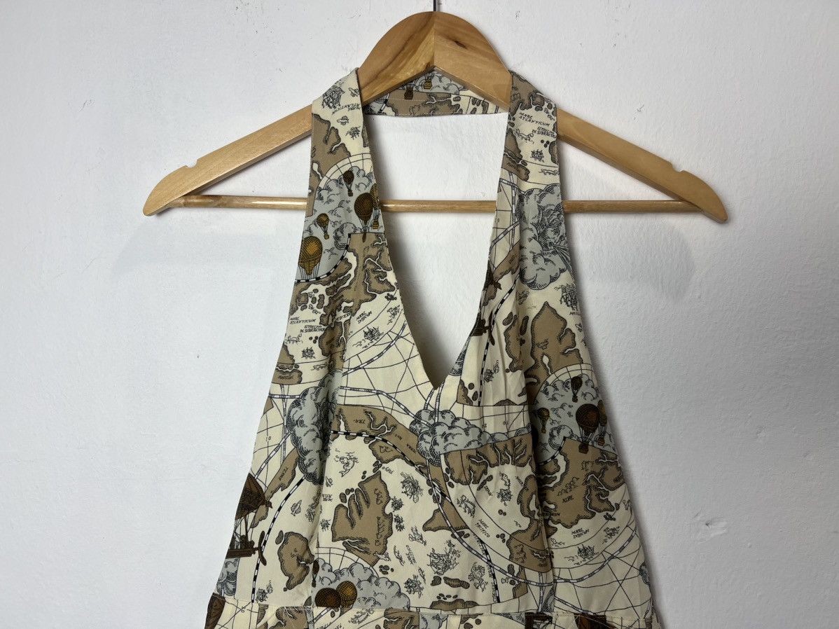 Vintage Vintage Yoshie Inaba JAL Map Print Apron Size ONE SIZE - 3 Thumbnail
