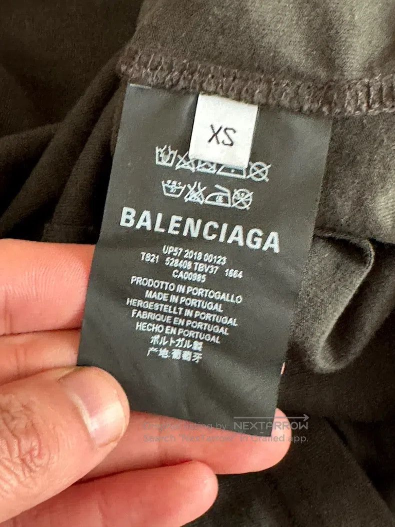 Balenciaga Balenciaga Back logo short sleeve Size US XS / EU 42 / 0 - 4 Thumbnail