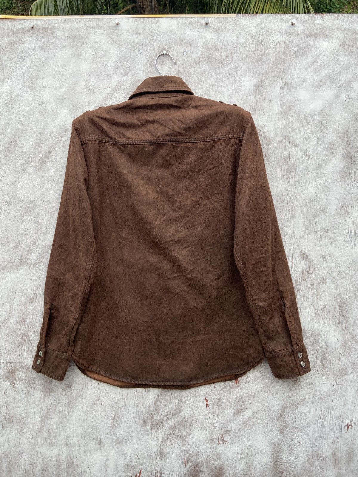 Edwin Vintage Edwin Suede Look Trucker Jacket Size US L / EU 52-54 / 3 - 2 Thumbnail