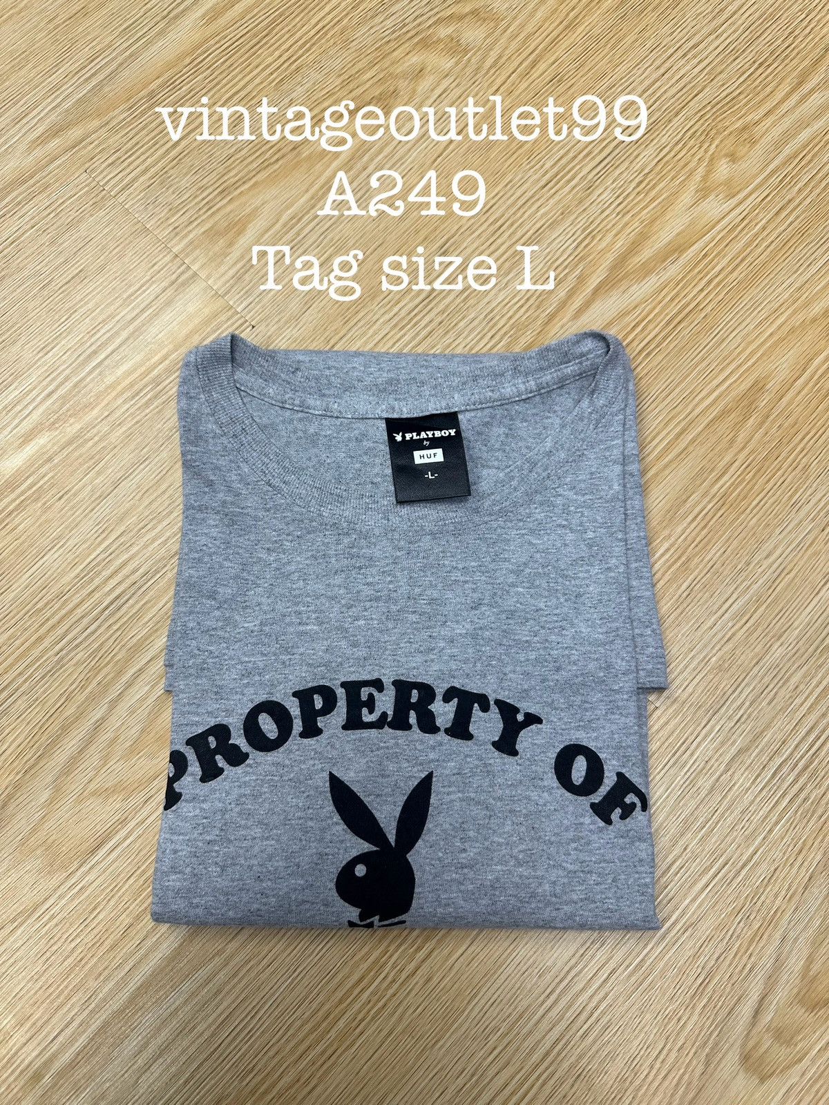 Huf Property Of Photo Dept by HUF X Playboy Tshirt A249 Size US M / EU 48-50 / 2 - 13 Thumbnail