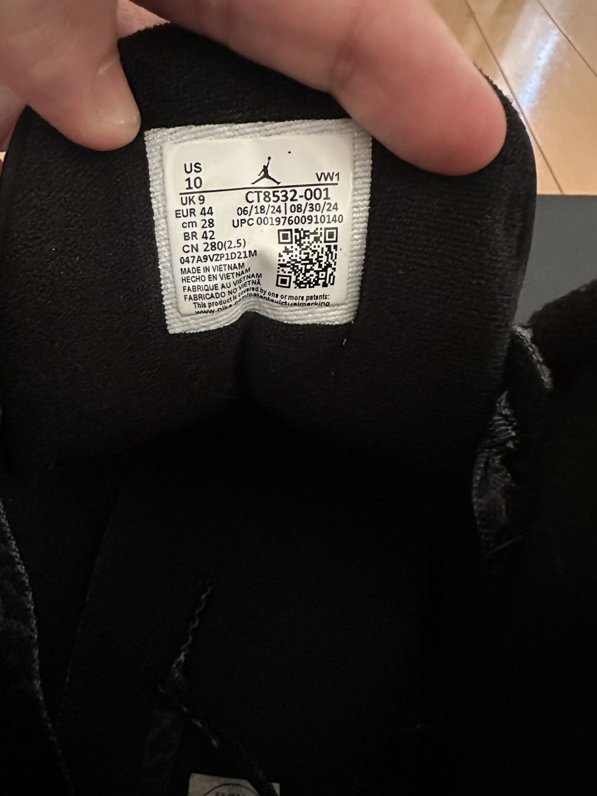 Jordan Brand Jordan 3 Black Cat Size US 10 / EU 43 - 5 Thumbnail