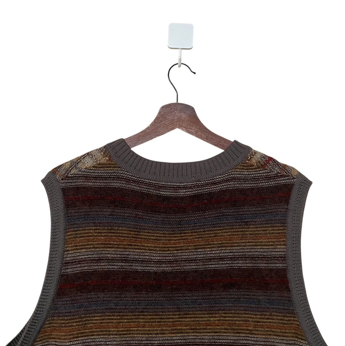 Vintage Vintage Brand Aramis Aoudima Mohair Knitwear Vest 1990s Size US L / EU 52-54 / 3 - 8 Thumbnail