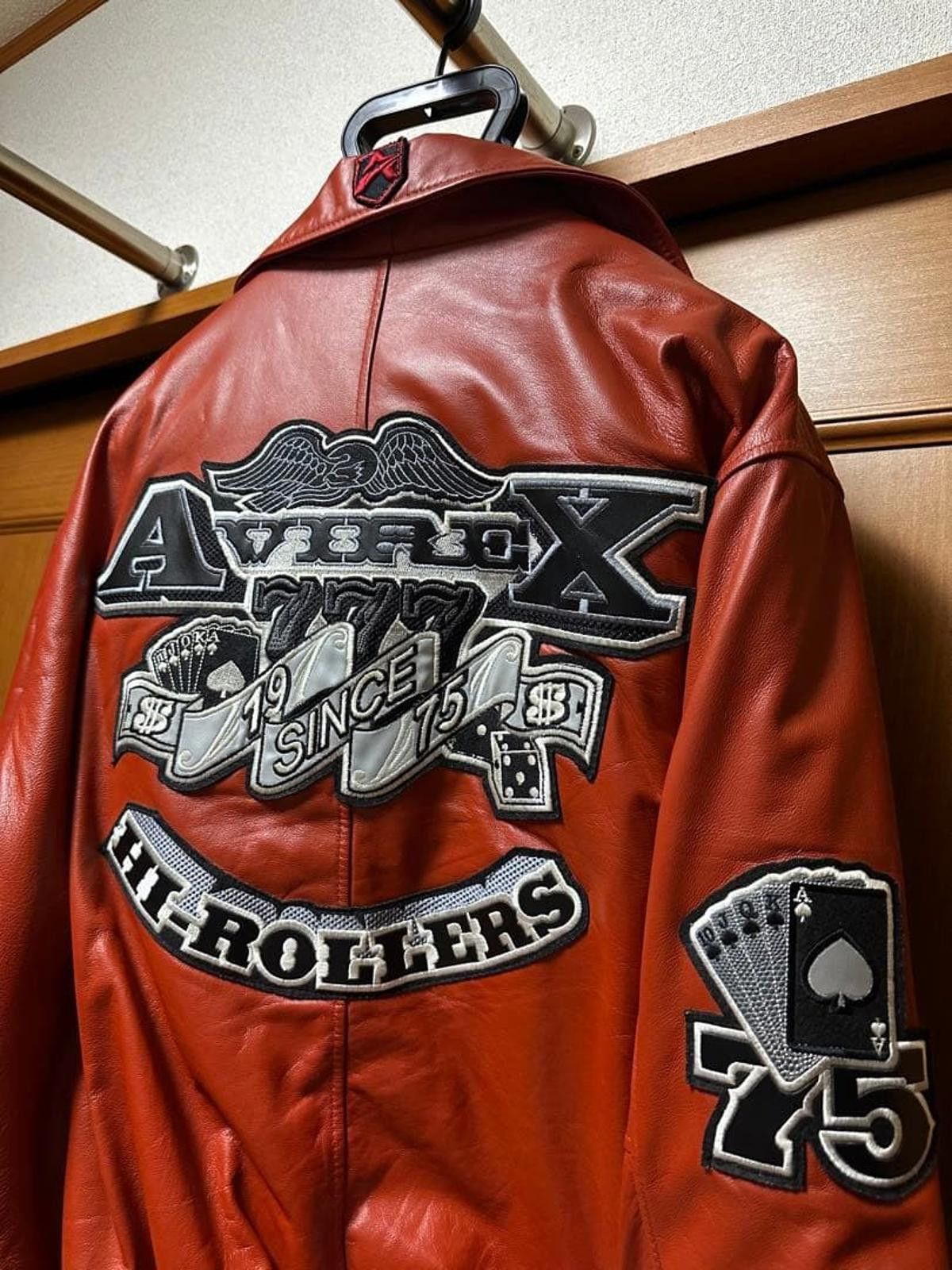 Avirex Avirex - Vintage Leather Bomber Size US L / EU 52-54 / 3 - 5 Thumbnail