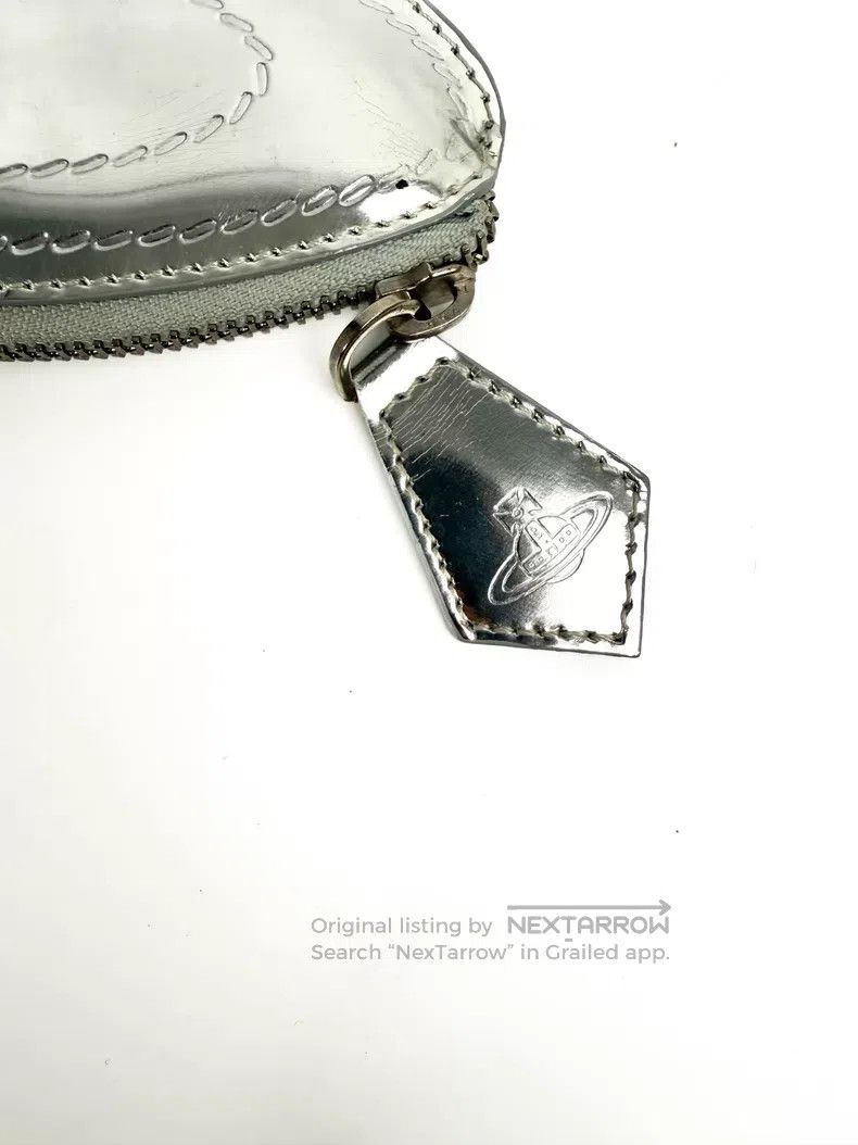 Vivienne Westwood Vivienne Westwood size OS Silver Saturn Clutch/Change Purse Size ONE SIZE - 4 Thumbnail