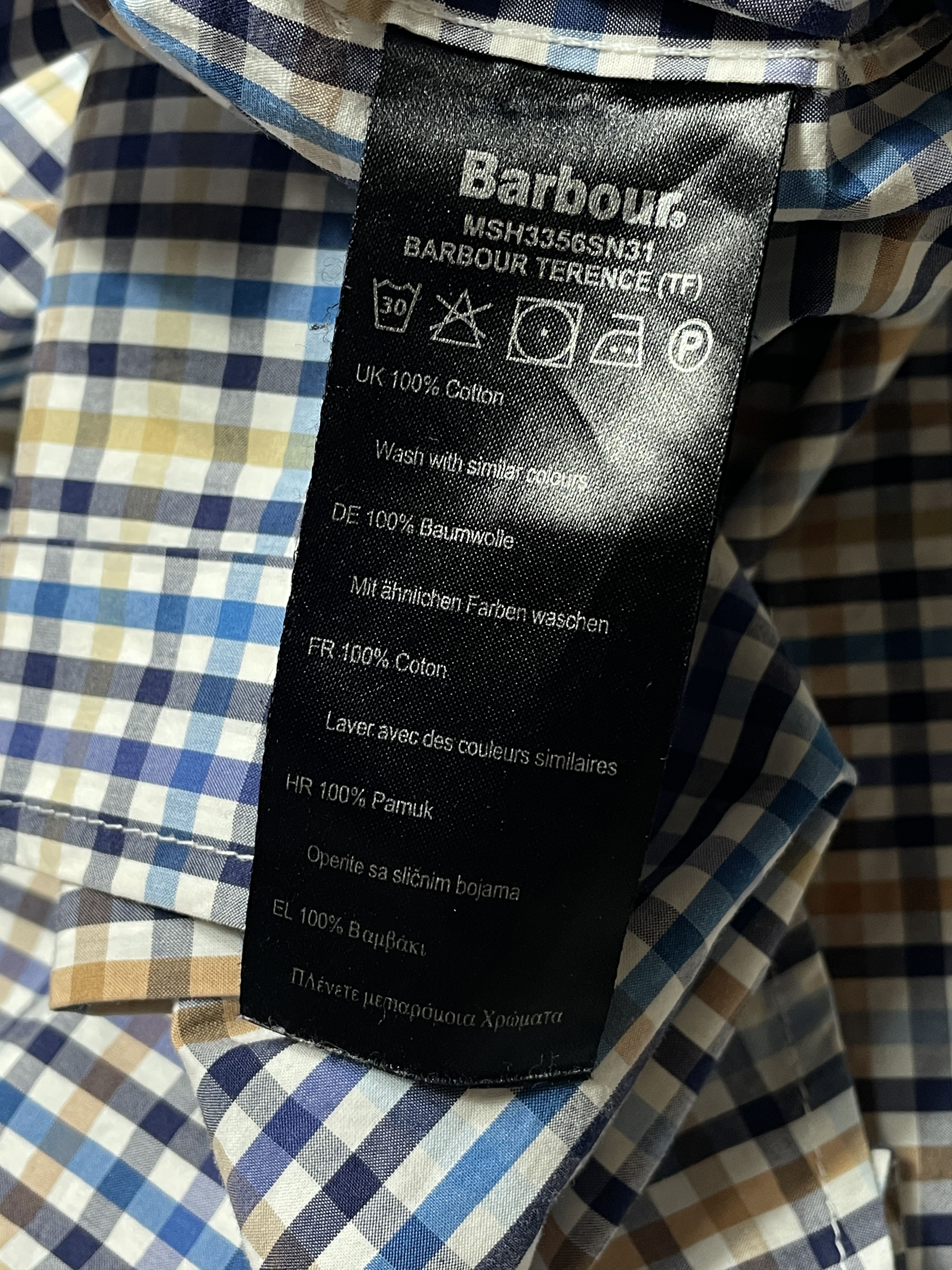 Barbour Barbour Luxury Checkered Shirt Button Up Elegant Size US S / EU 44-46 / 1 - 8 Thumbnail