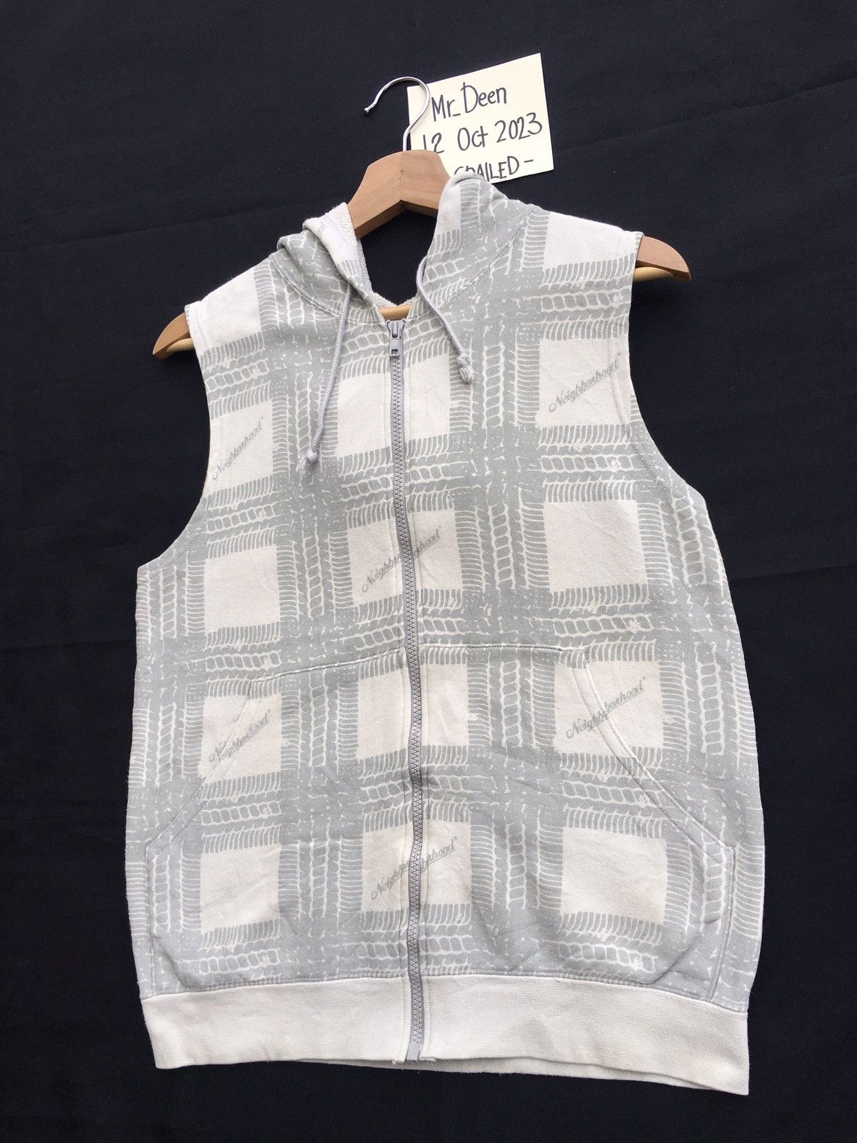 Neighborhood Rare SS2002 Neighborhood Sleeveless Hoodie Shinsuke Takizawa Size US S / EU 44-46 / 1 - 17 Thumbnail