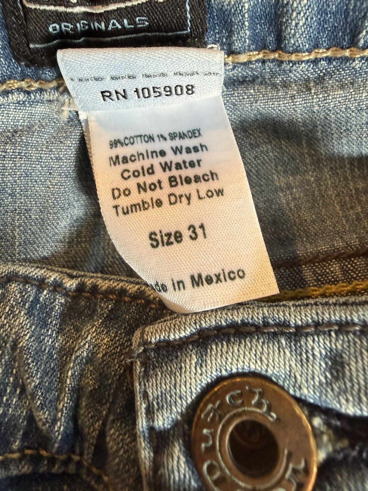 Von Dutch Von dutch flare jeans Size 31" - 5 Thumbnail
