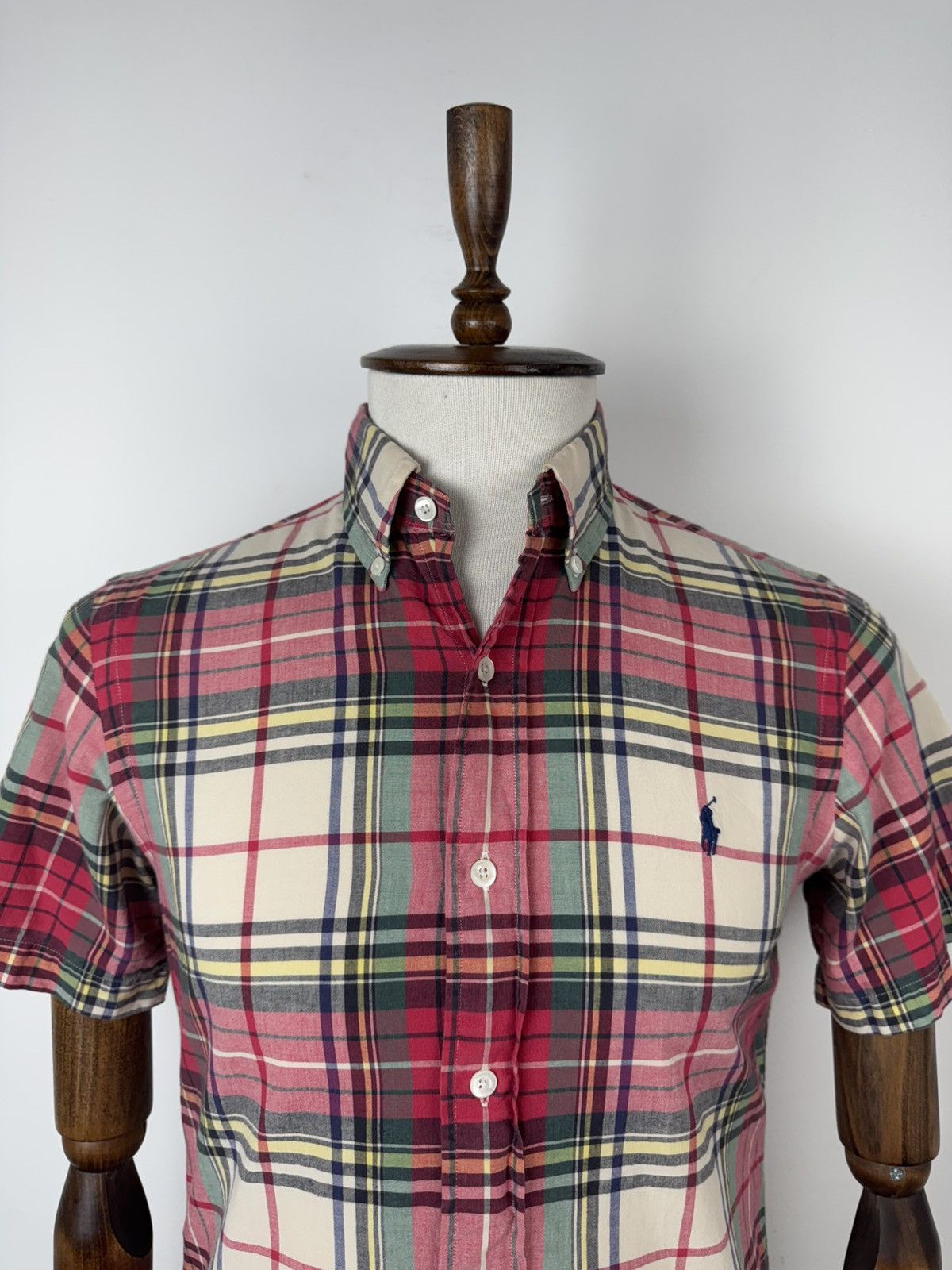 Polo Ralph Lauren × Vintage Men’s Vintage Polo Ralph Lauren Short Sleeve Shirt Size S Size US S / EU 44-46 / 1 - 2 Thumbnail