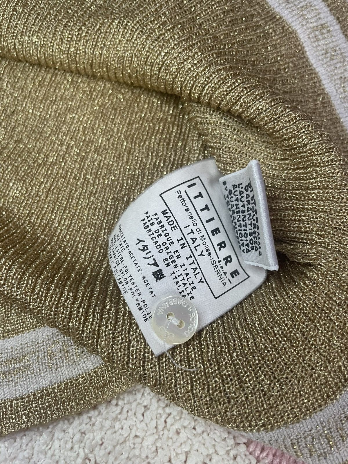 Dolce & Gabbana Vintage Dolce & Gabbana Halter Long sleeve Size S / US 4 / IT 40 - 9 Thumbnail