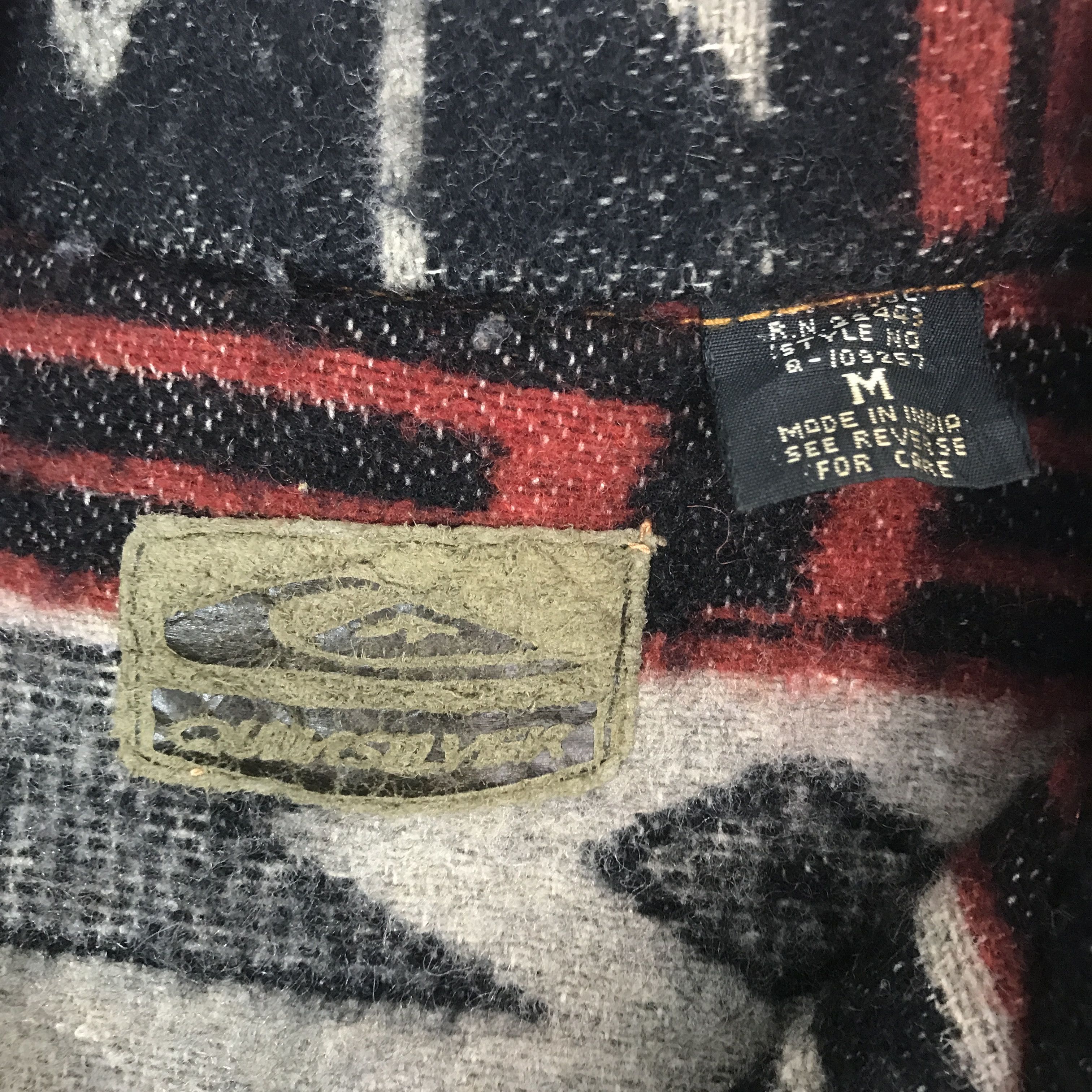Quicksilver Vintage Quicksilver navajo Wool Zip up Jacket Size US L / EU 52-54 / 3 - 8 Thumbnail
