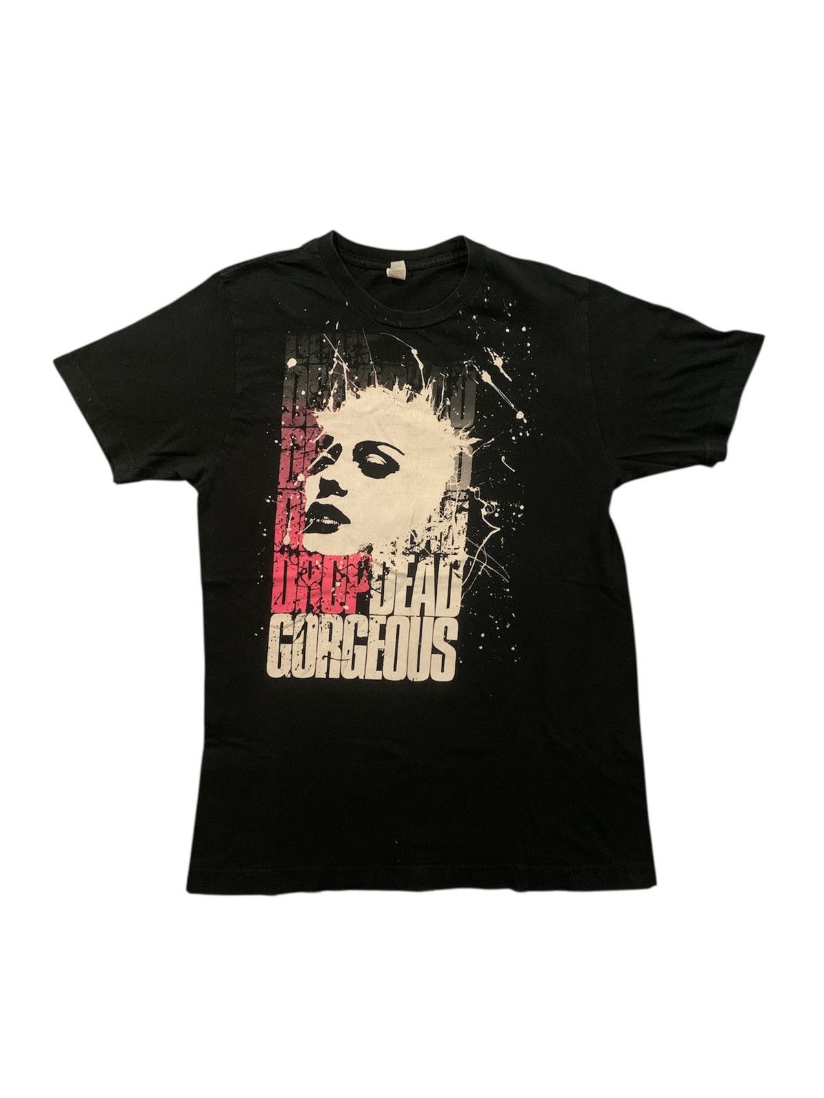 Tultex Drop dead,Gorgeous Band Tee Y2K emo band tee Size US S / EU 44-46 / 1 - 1 Thumbnail